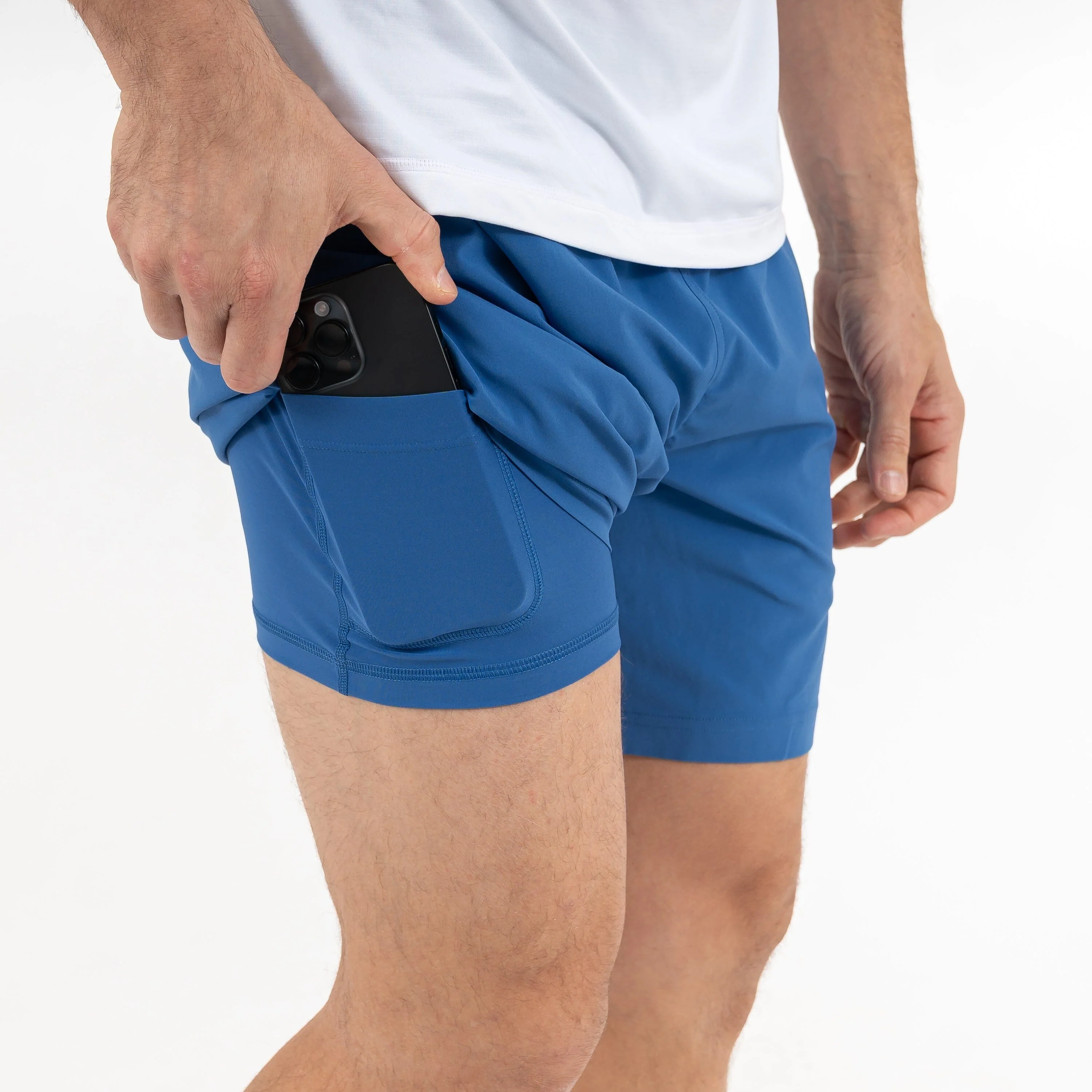 All-Active Short | Solid - Short Stop Blue - Image 5