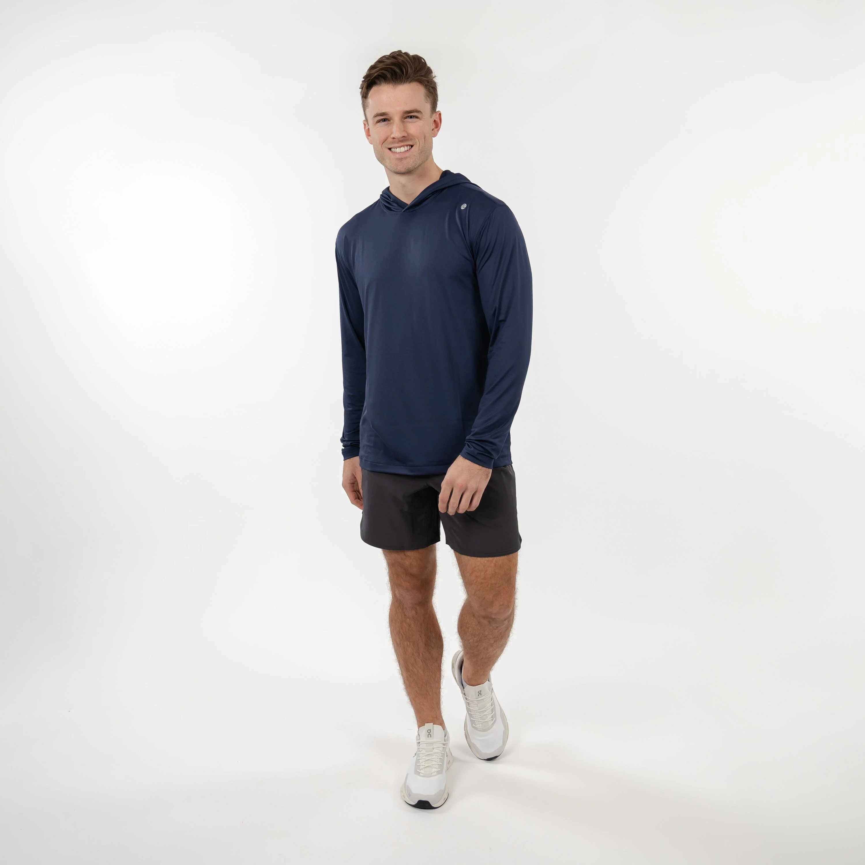 Blitz Tech Hoodie | Solid - Fleet Navy - Image 5