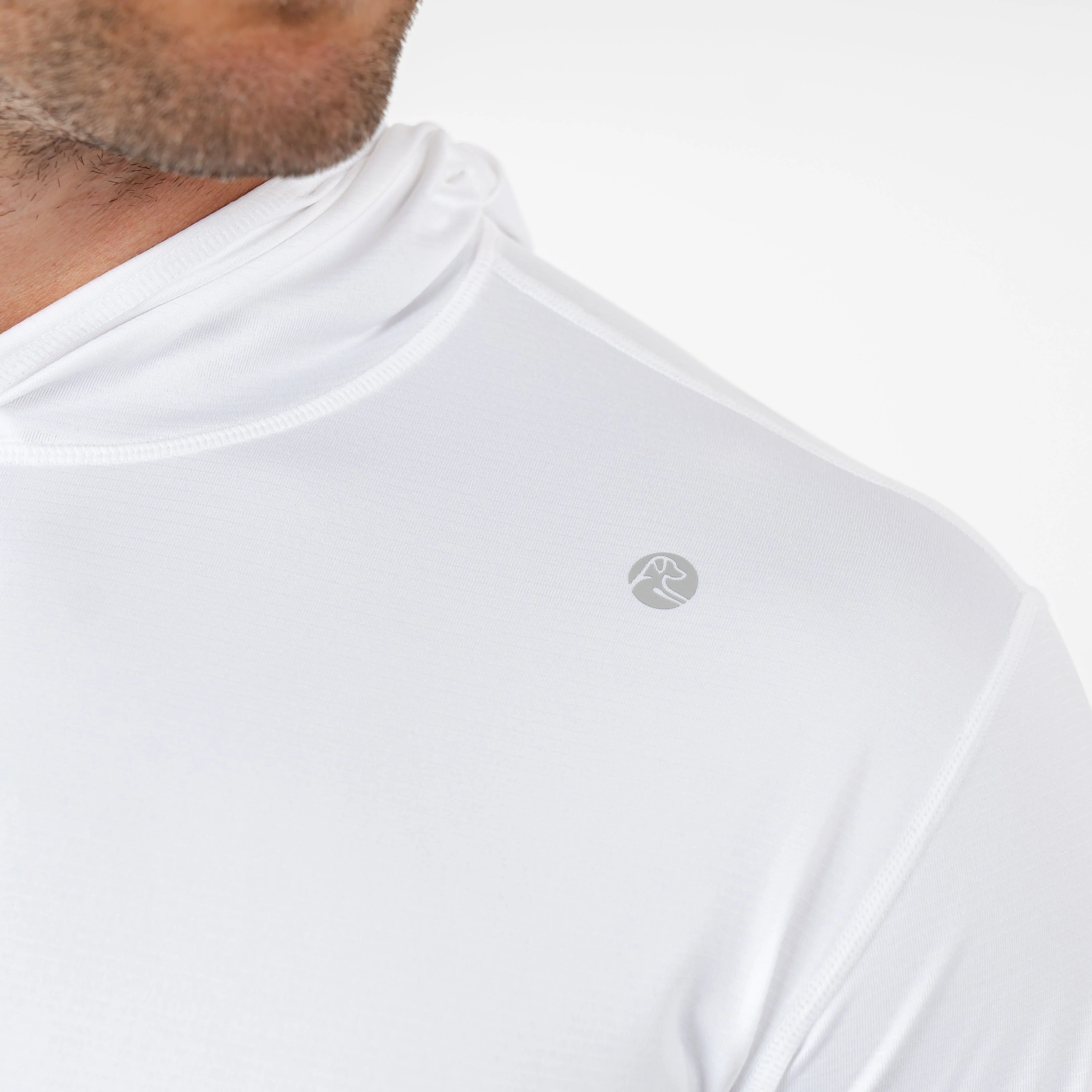 Blitz Tech Hoodie | Solid - White - Image 4
