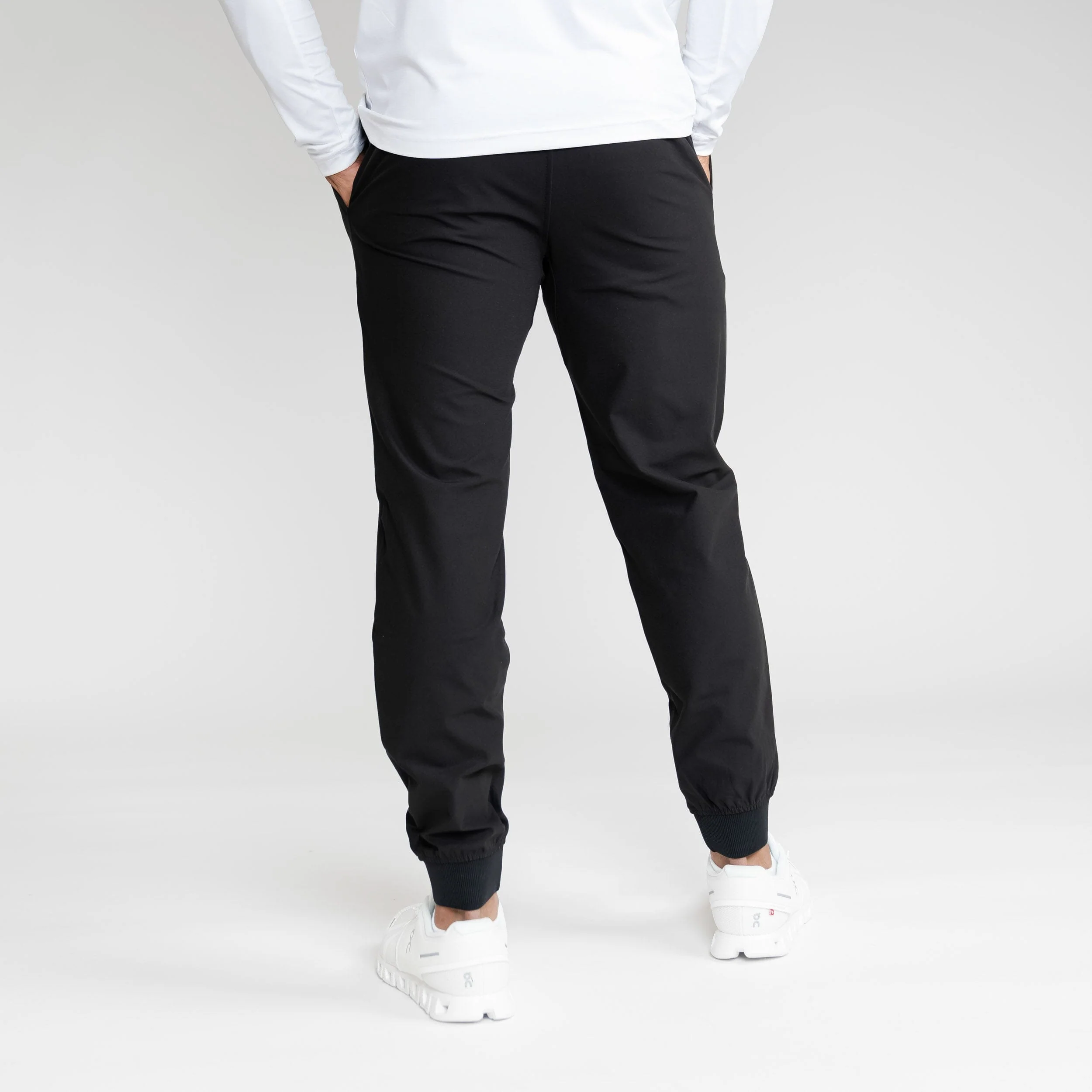 Delta Performance Jogger | Solid - Midnight Black - Image 3