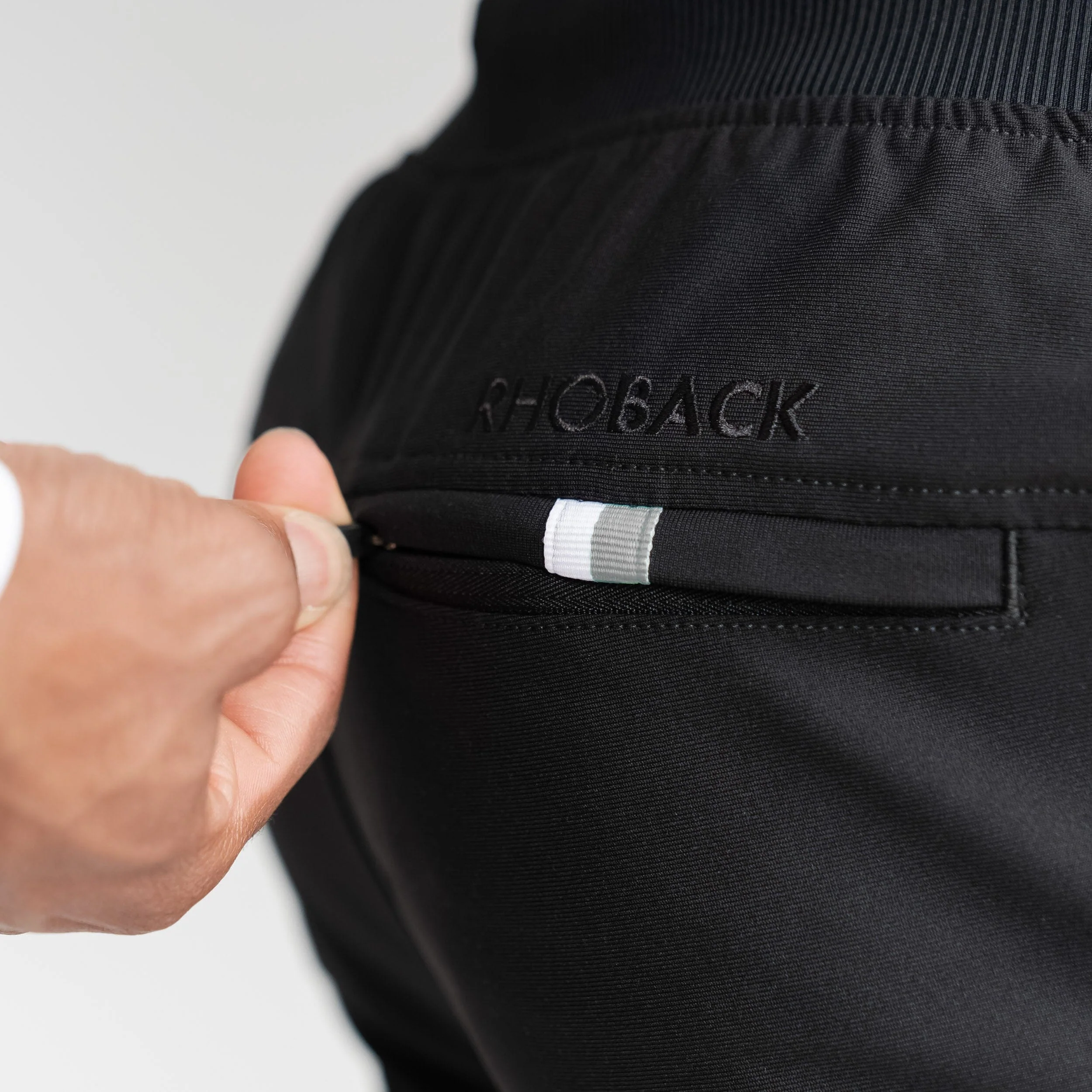 Delta Performance Jogger | Solid - Midnight Black - Image 4
