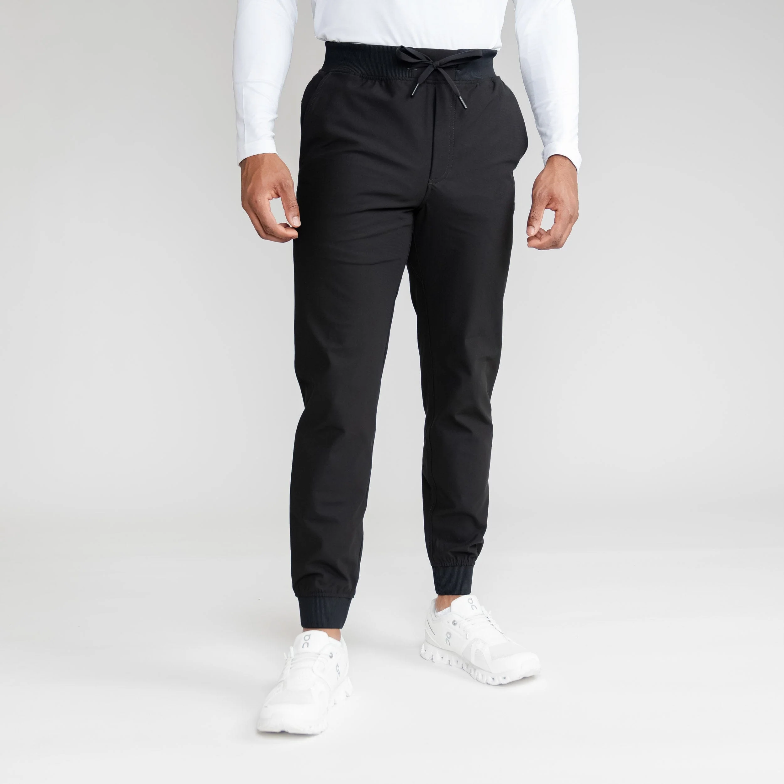 Delta Performance Jogger | Solid - Midnight Black - Image 9