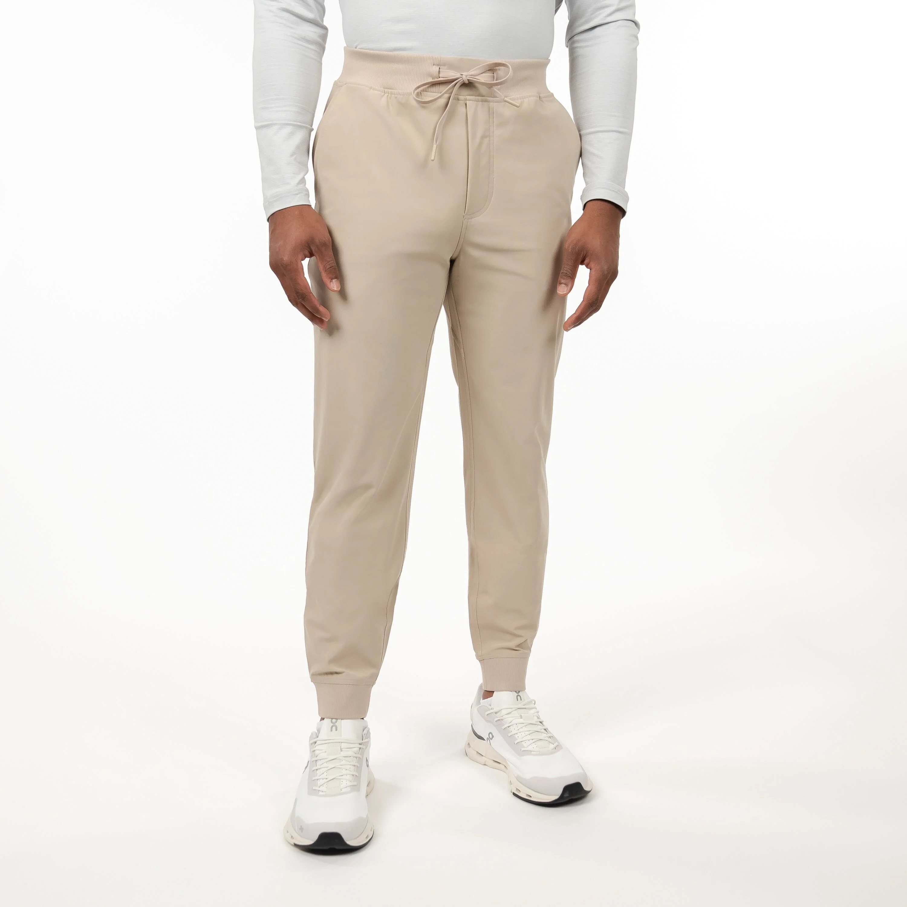 Delta Performance Jogger | Solid - Dune - Image 8