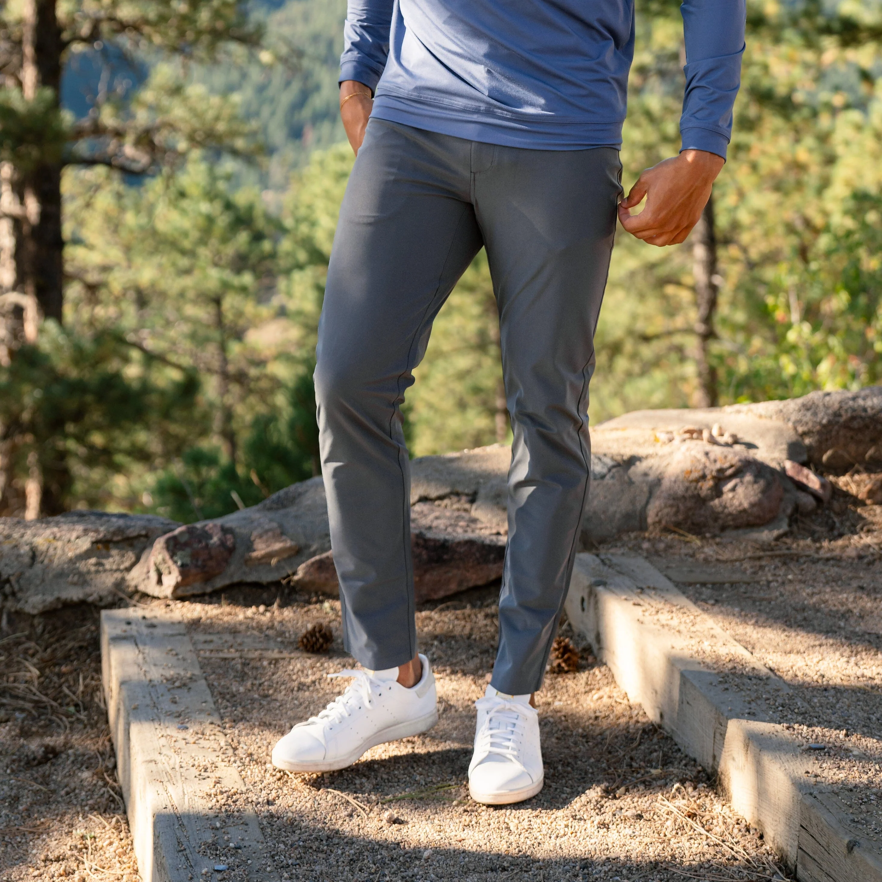 Delta Performance Pant | Solid - Charcoal Grey - Image 8