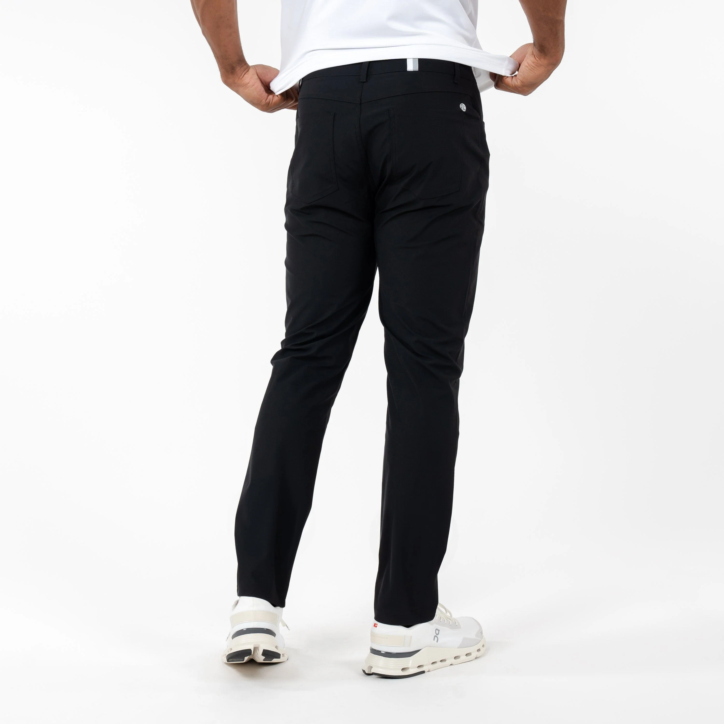 Delta Performance Pant | Solid - Midnight Black - Image 3