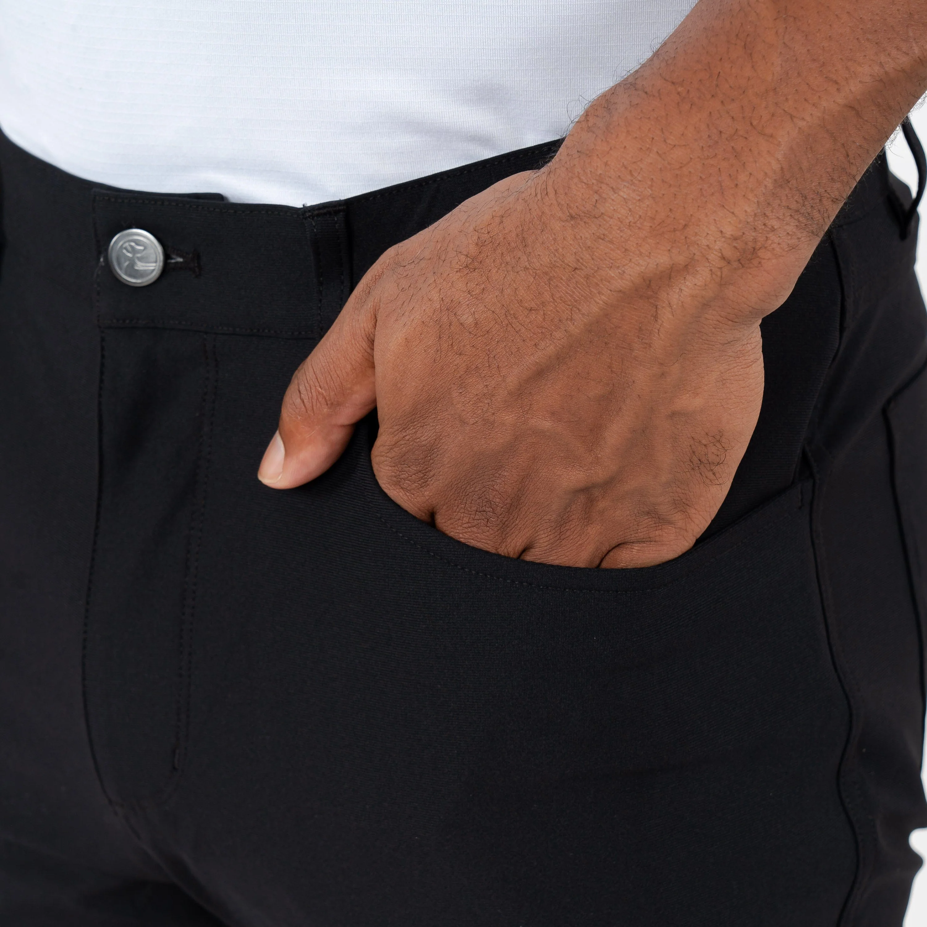 Delta Performance Pant | Solid - Midnight Black - Image 4
