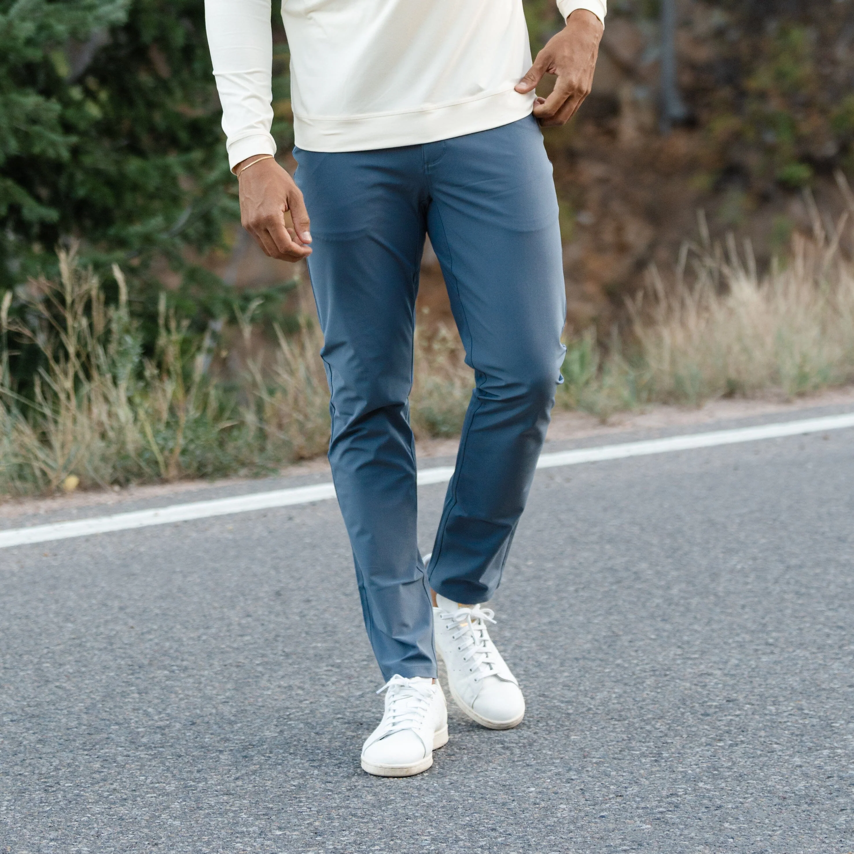 Delta Performance Pant | Solid - Slate Blue - Image 8