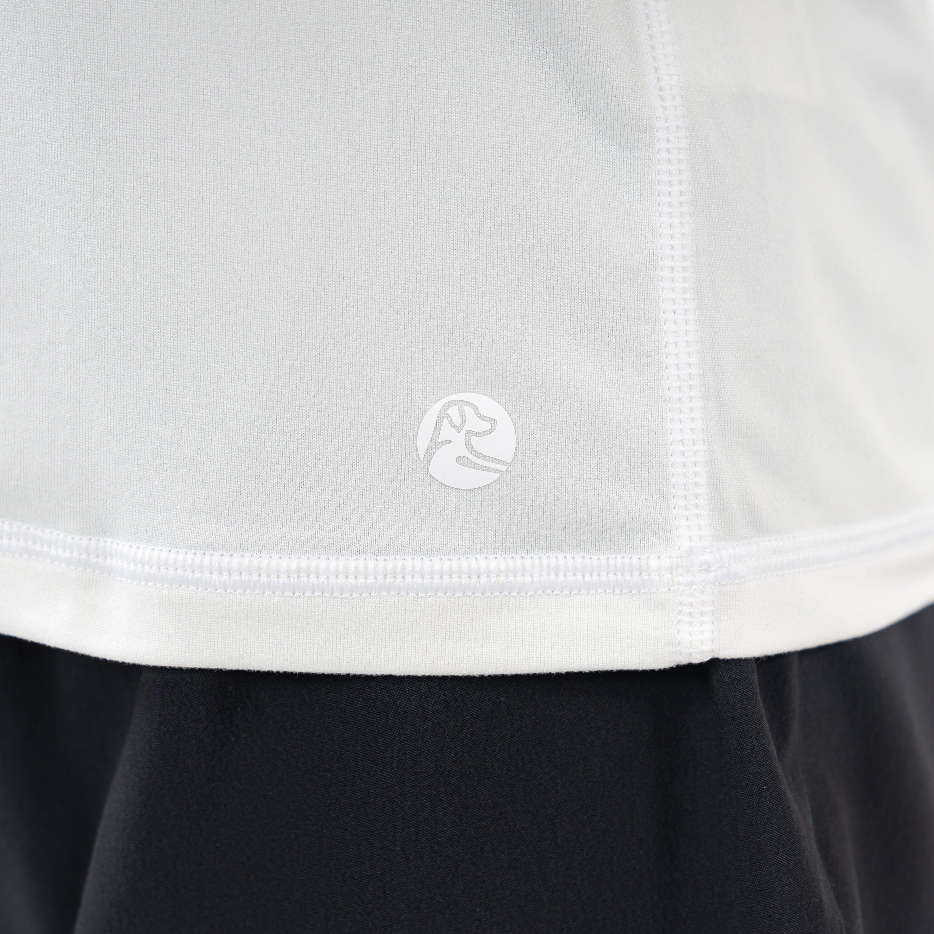 Drift Performance Long Sleeve Tee | Solid - White - Image 3
