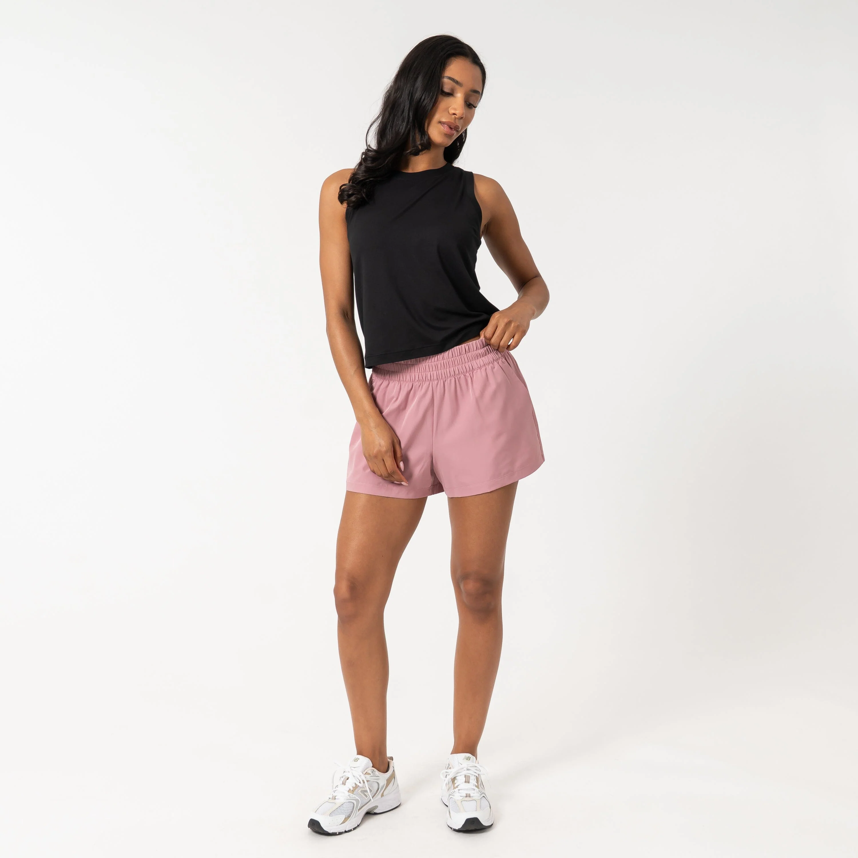 Era High-Rise Short | Solid - Dusk Pink - Image 4