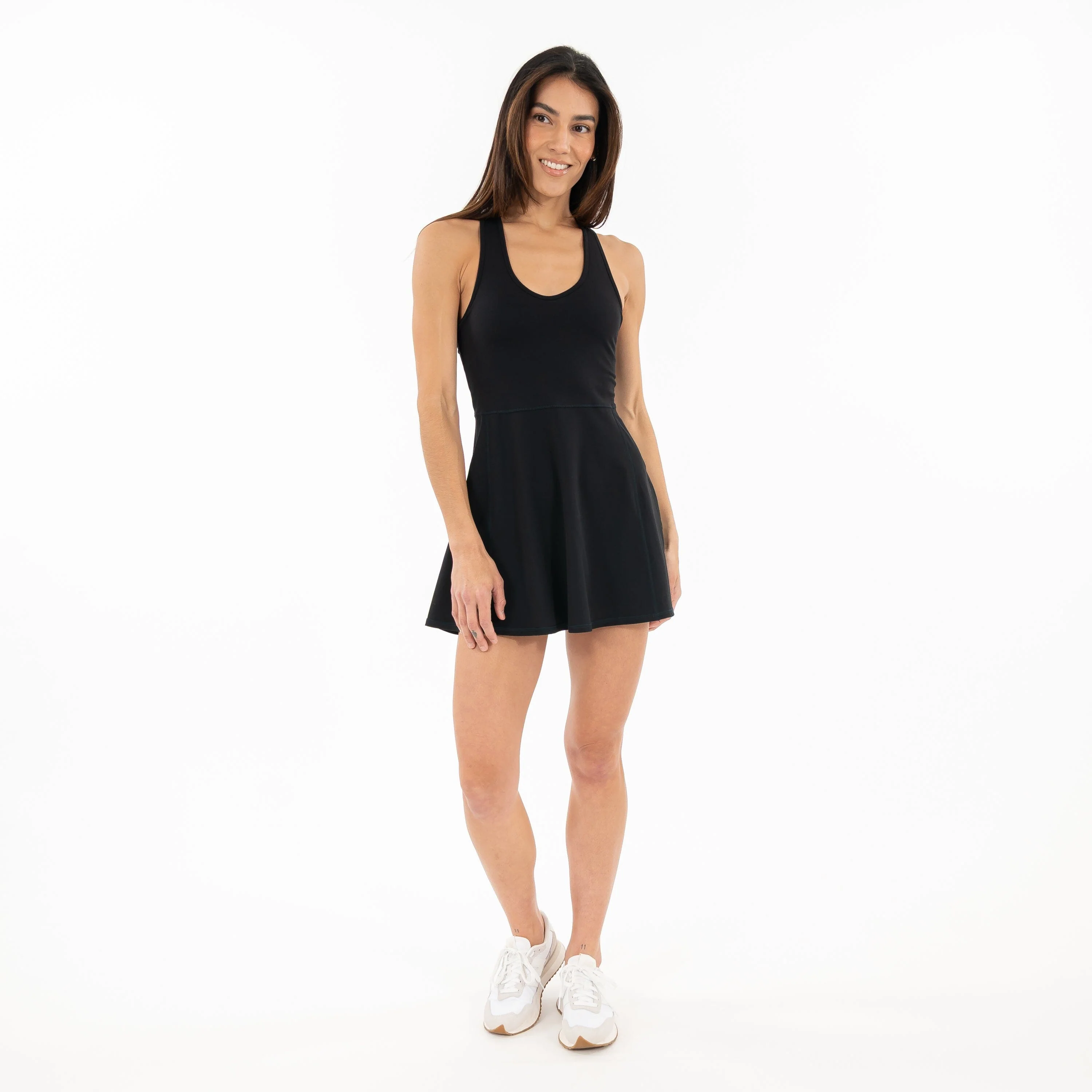 Everyday Active Dress | Solid - Midnight Black - Image 3