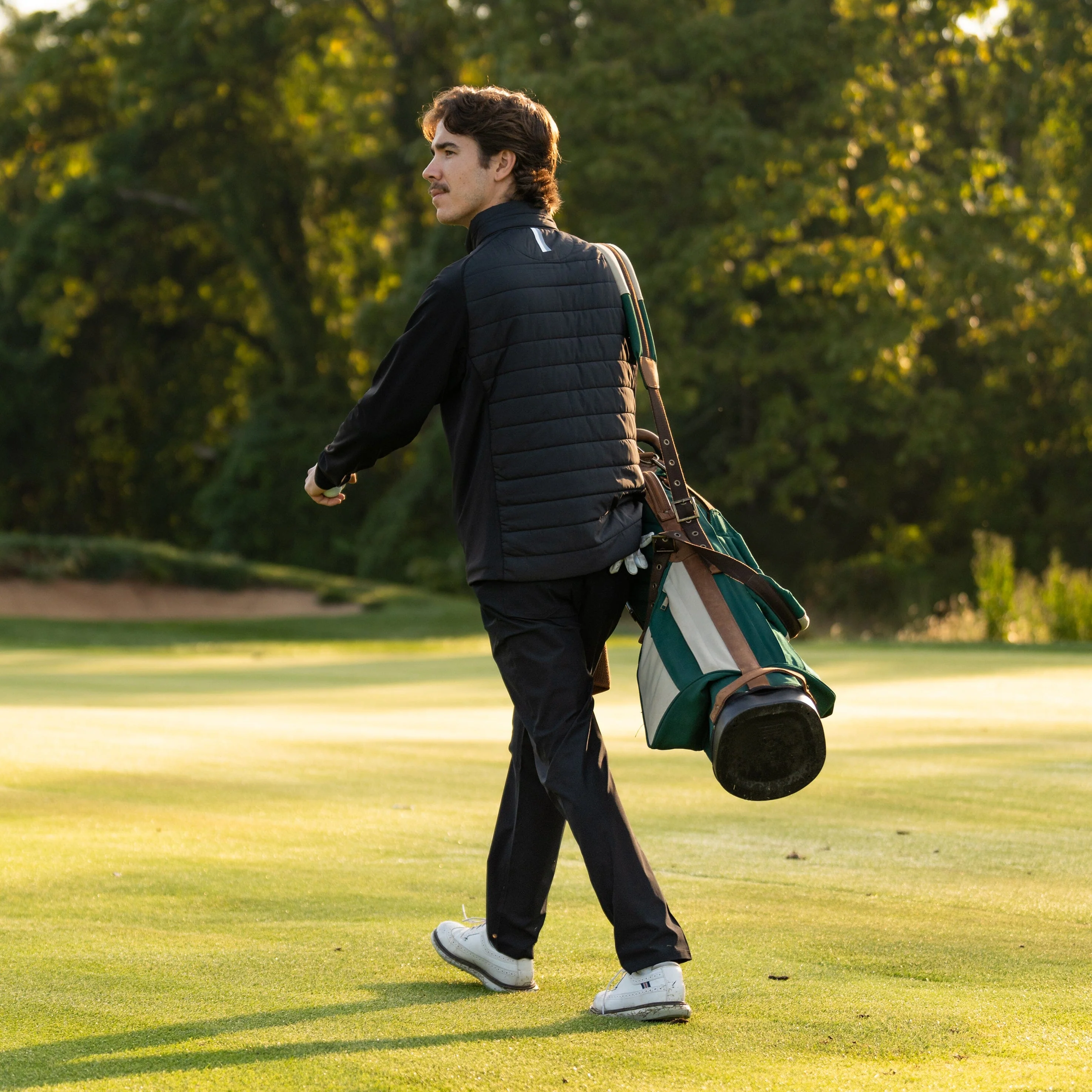 Fulton Hybrid Jacket | Solid - Black - Image 10