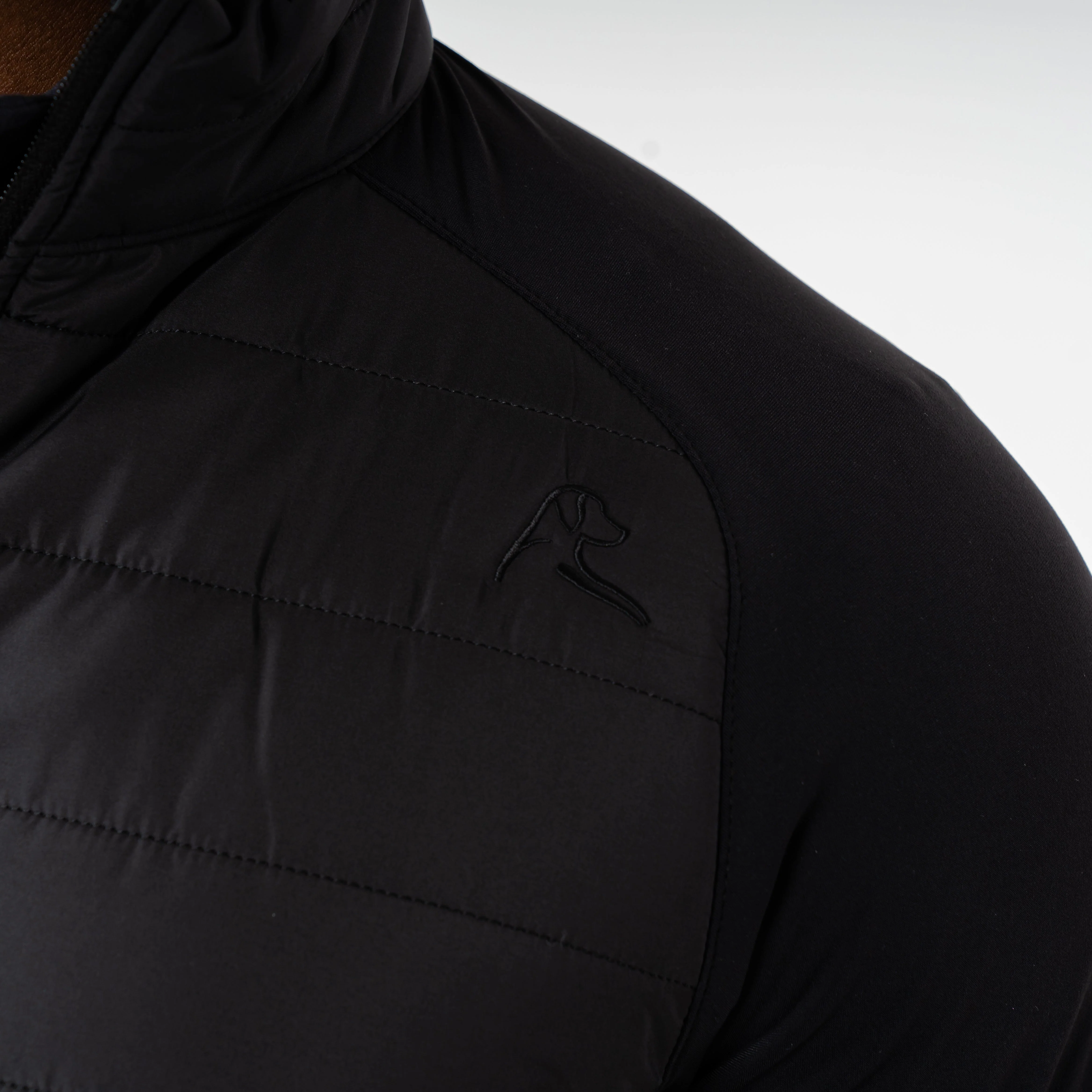 Fulton Hybrid Jacket | Solid - Black - Image 5