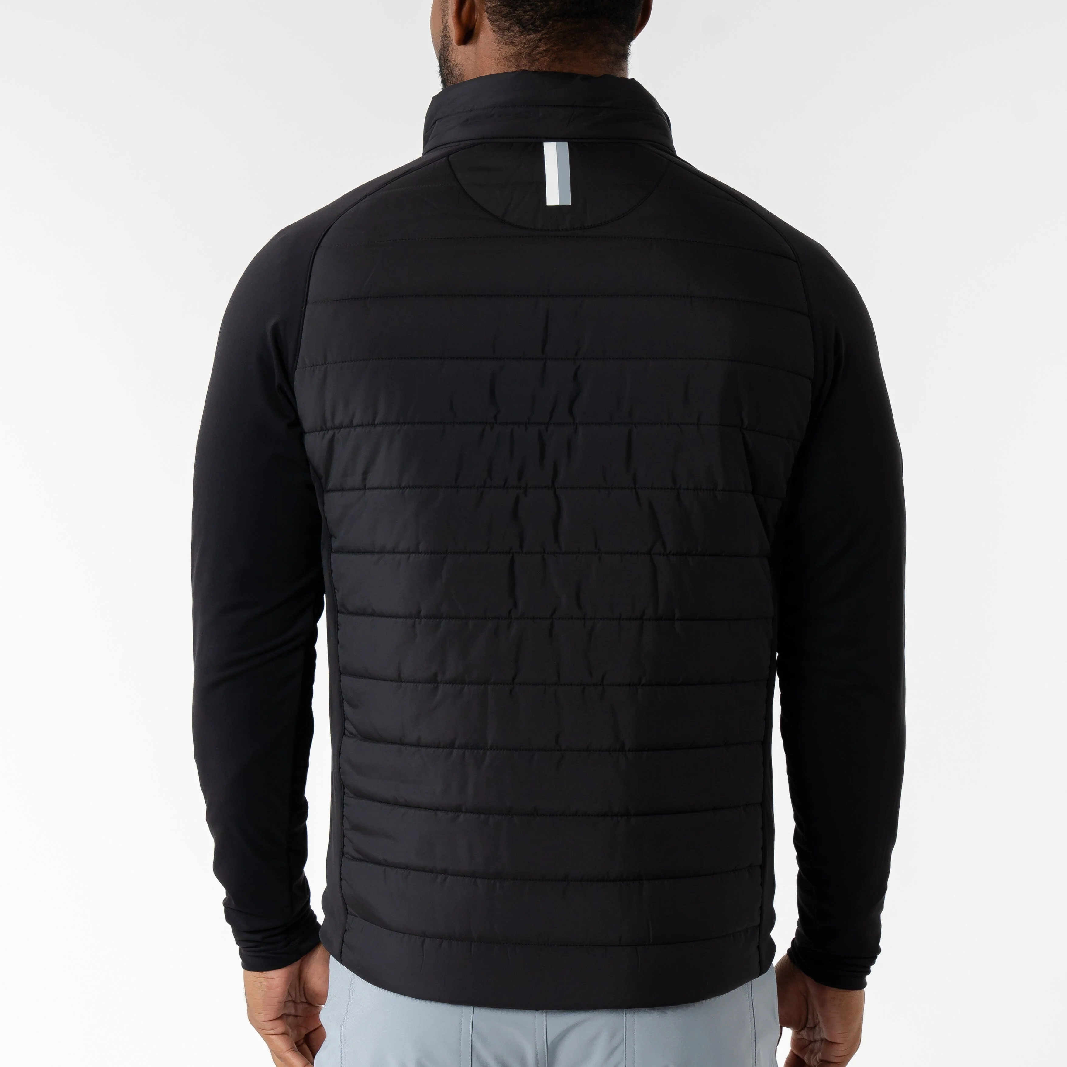 Fulton Hybrid Jacket | Solid - Black - Image 8