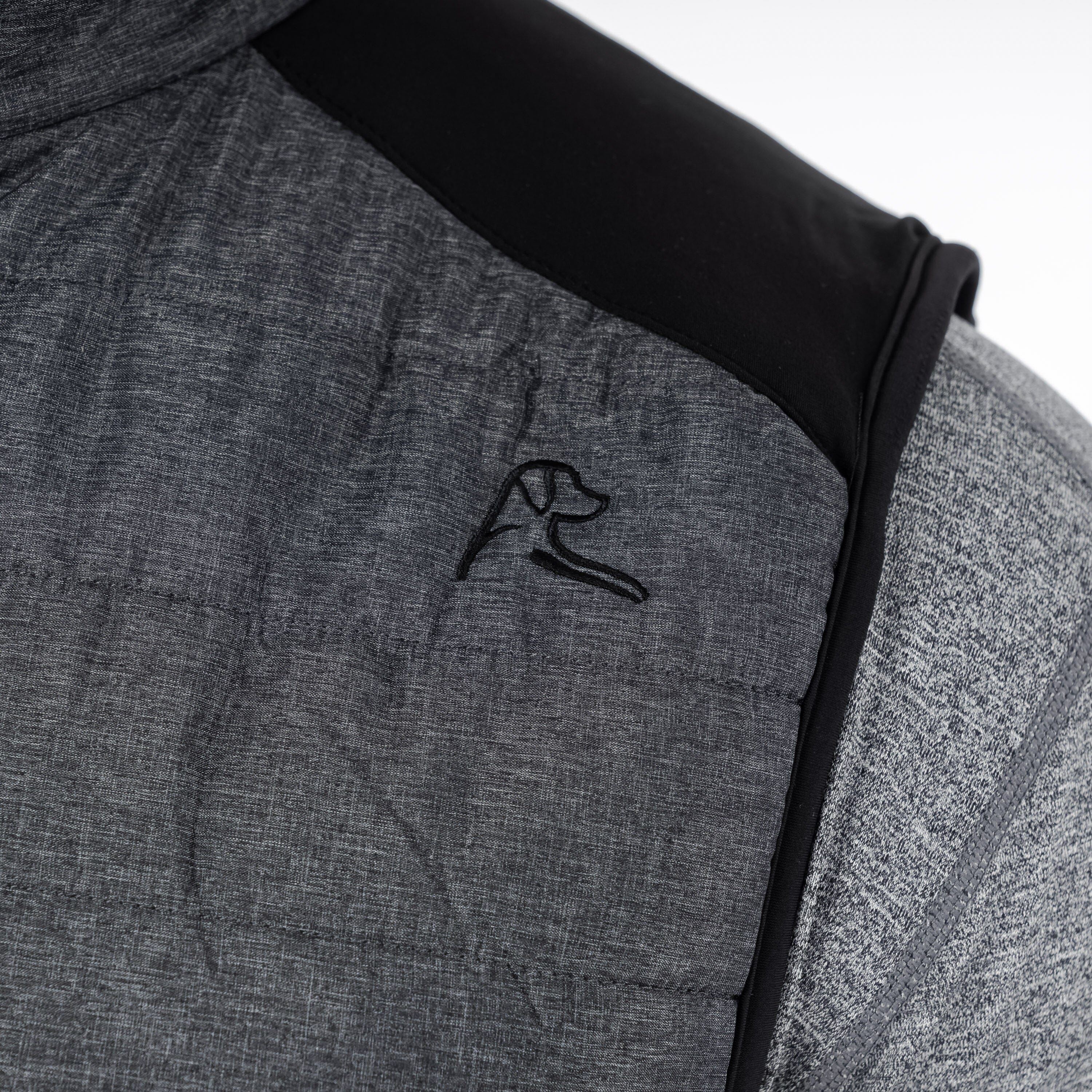 Fulton Performance Vest | Heather - Black/White - Image 5