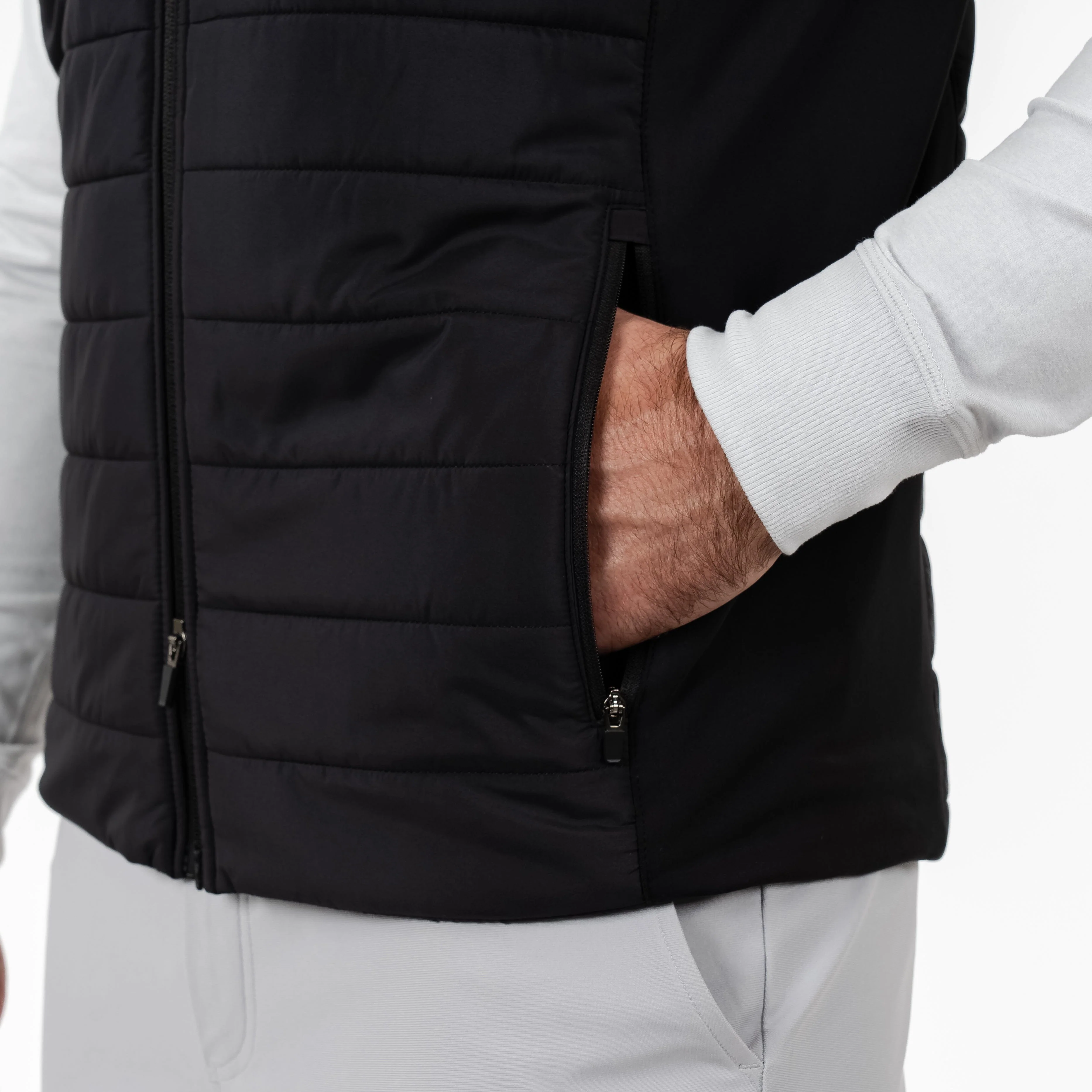 Fulton Performance Vest | Solid - Black - Image 4