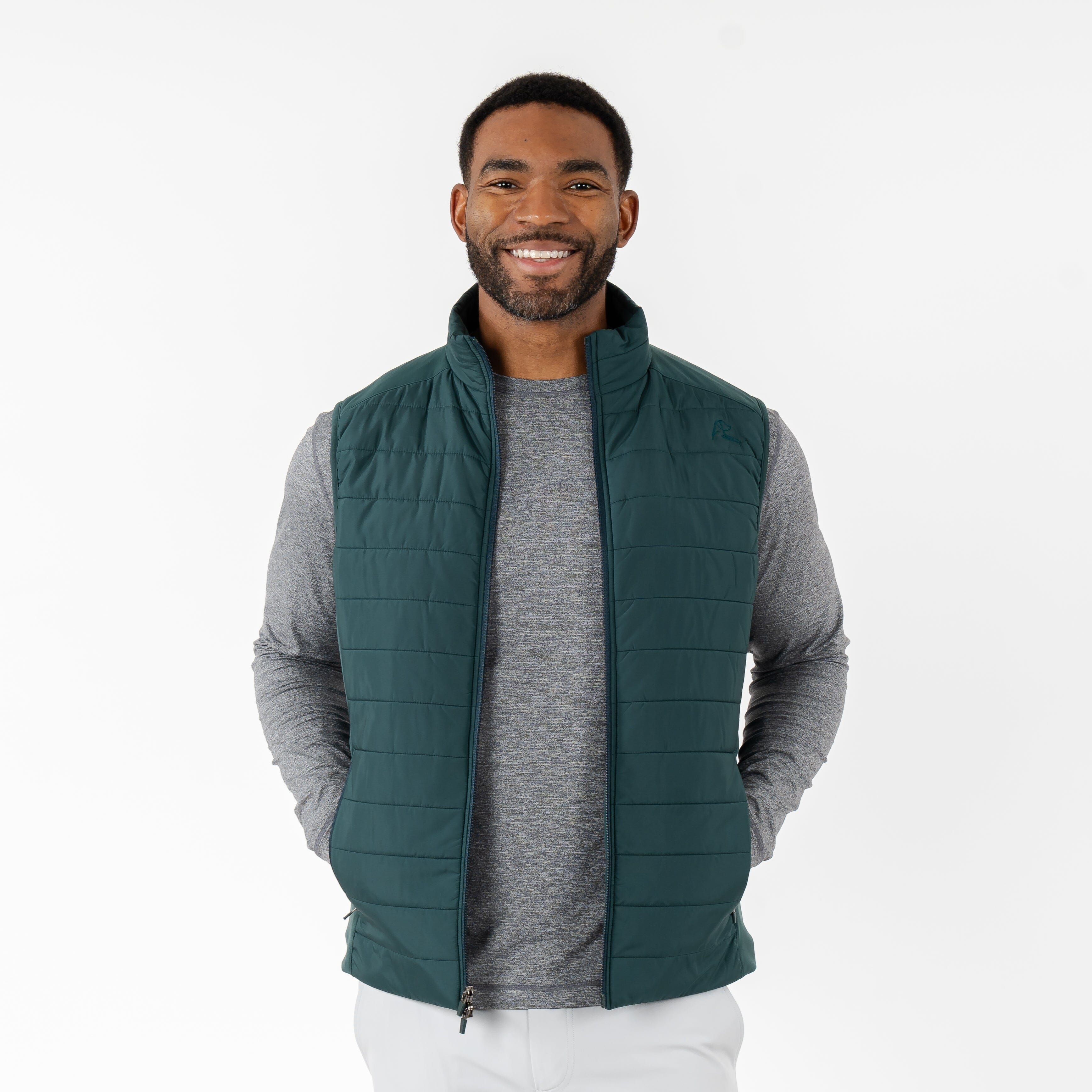 Fulton Performance Vest | Solid - Ponderosa Green - Image 7