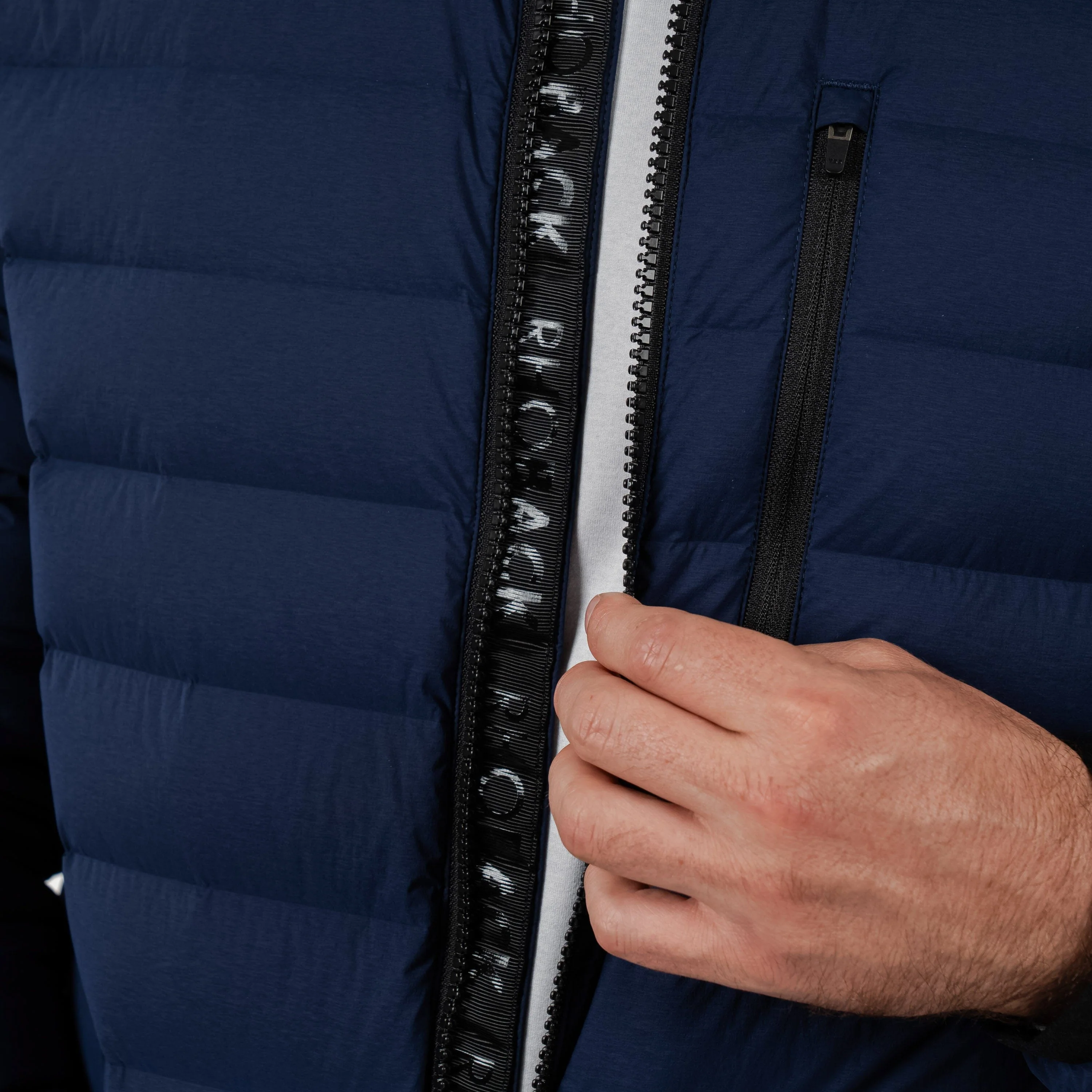 Glide Down Jacket | Solid - Fleet Navy - Image 8