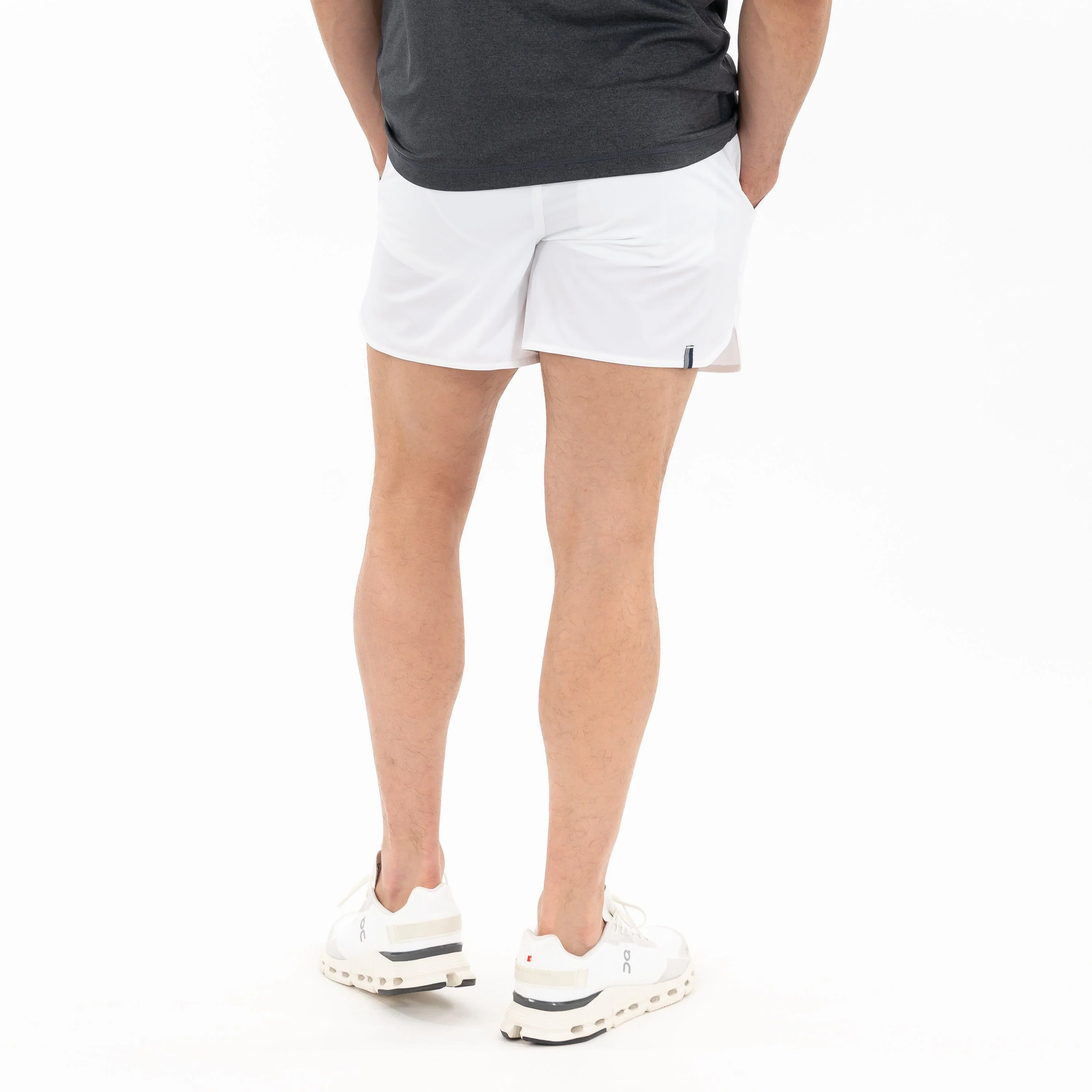 Grit Gym Short - 5" | Solid - White - Image 11