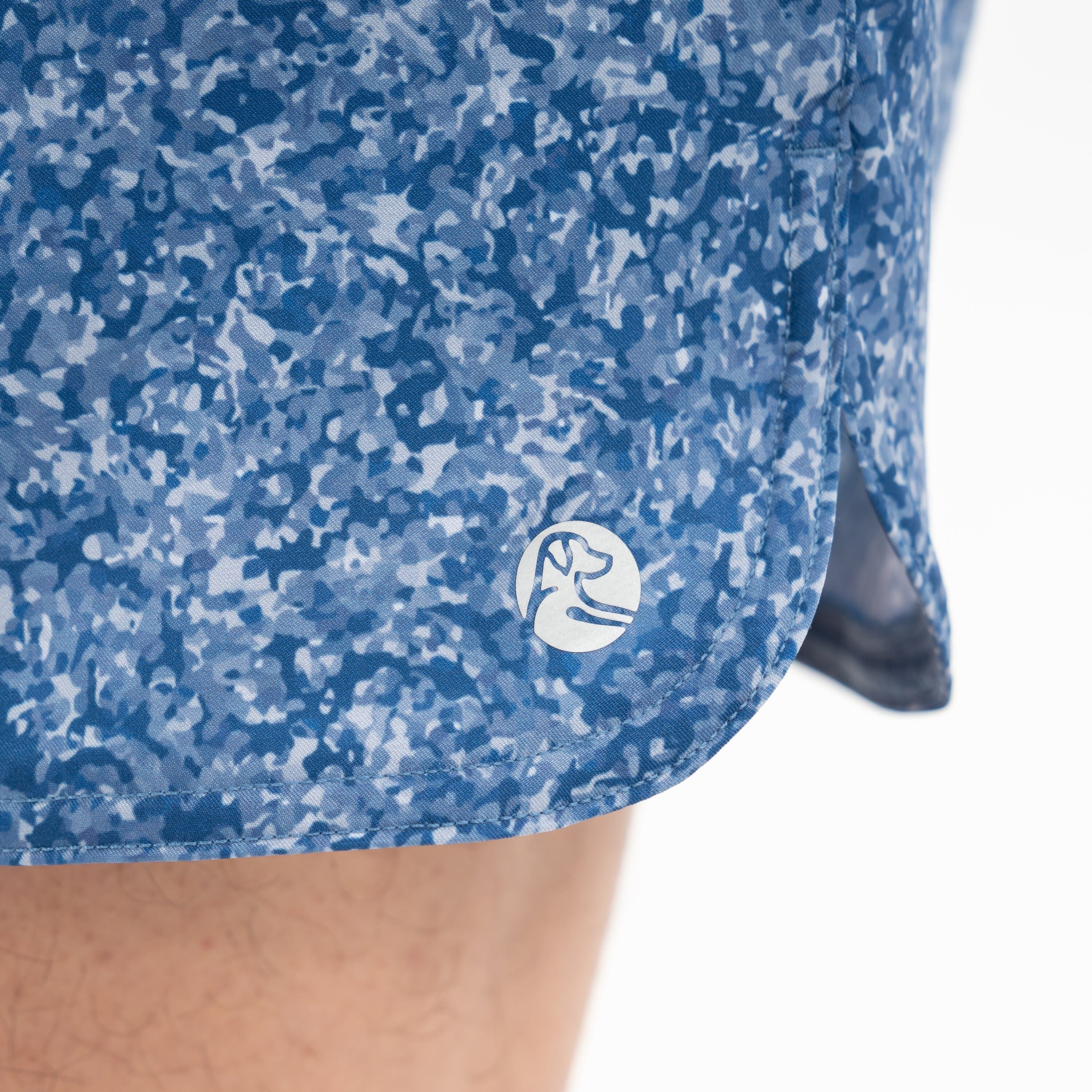 Grit Gym Short - 5" | The Haze - Short Stop Blue/Short Stop Blue - Image 8