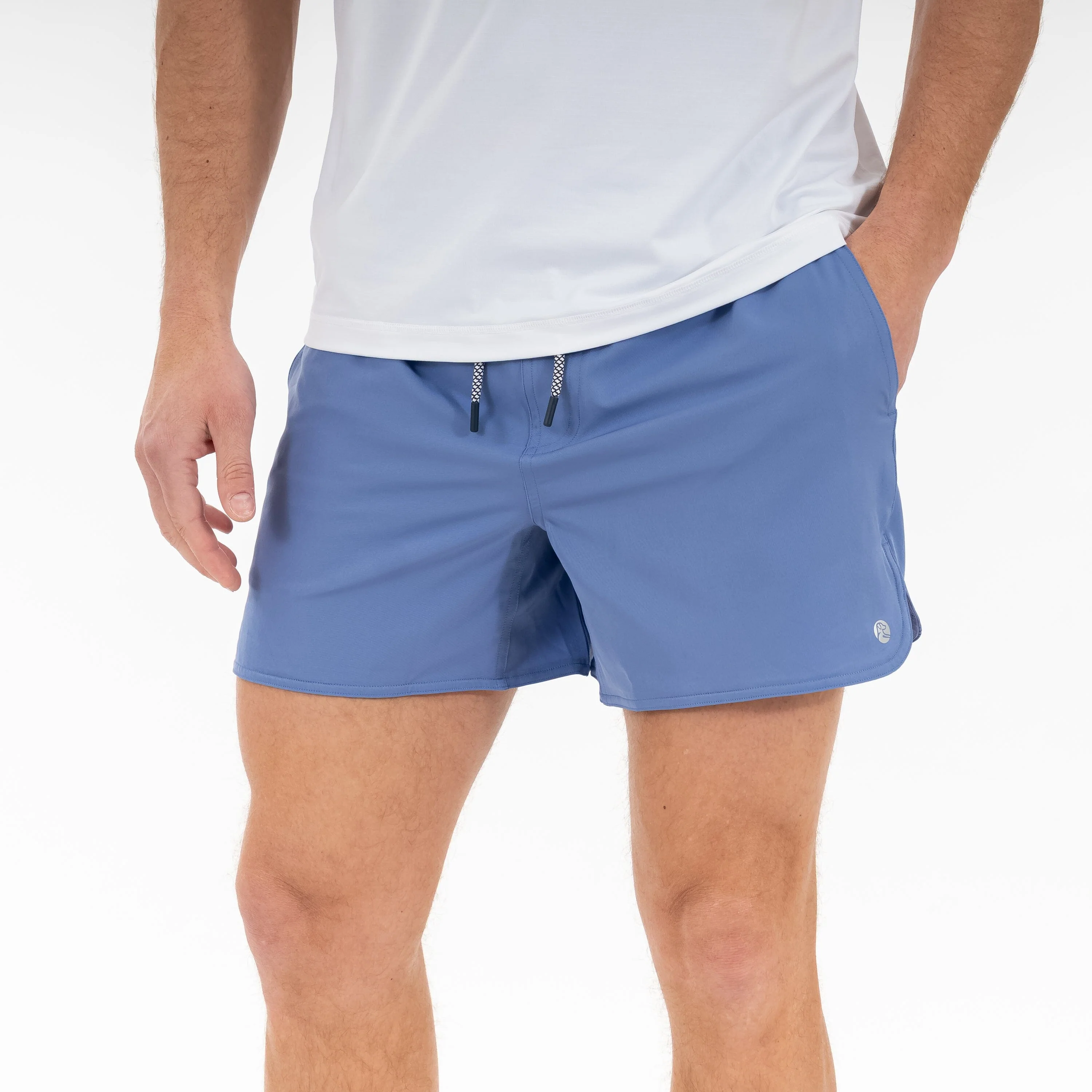 Grit Gym Short - 5" | Solid - Dusk Blue