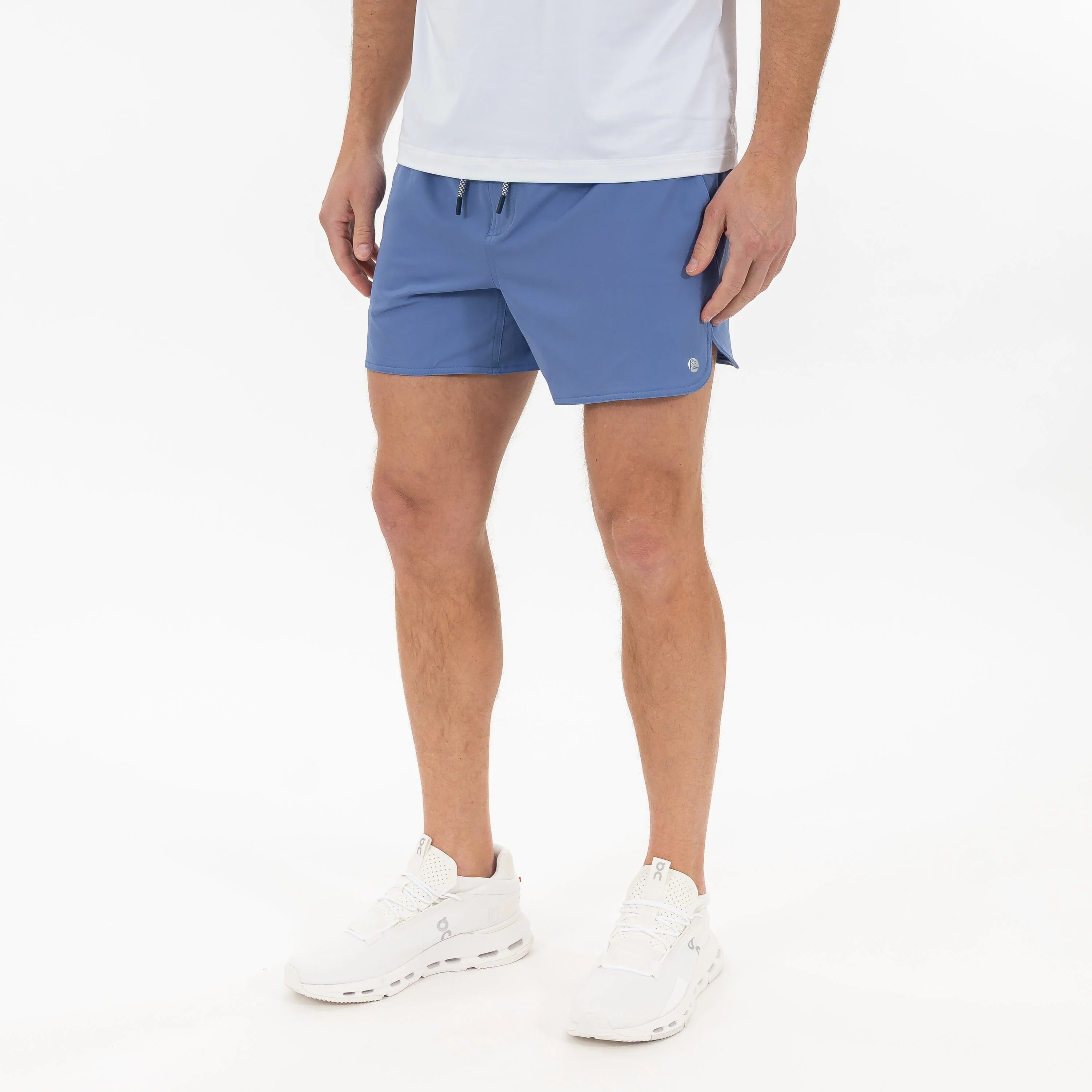 Grit Gym Short - 5" | Solid - Dusk Blue - Image 10