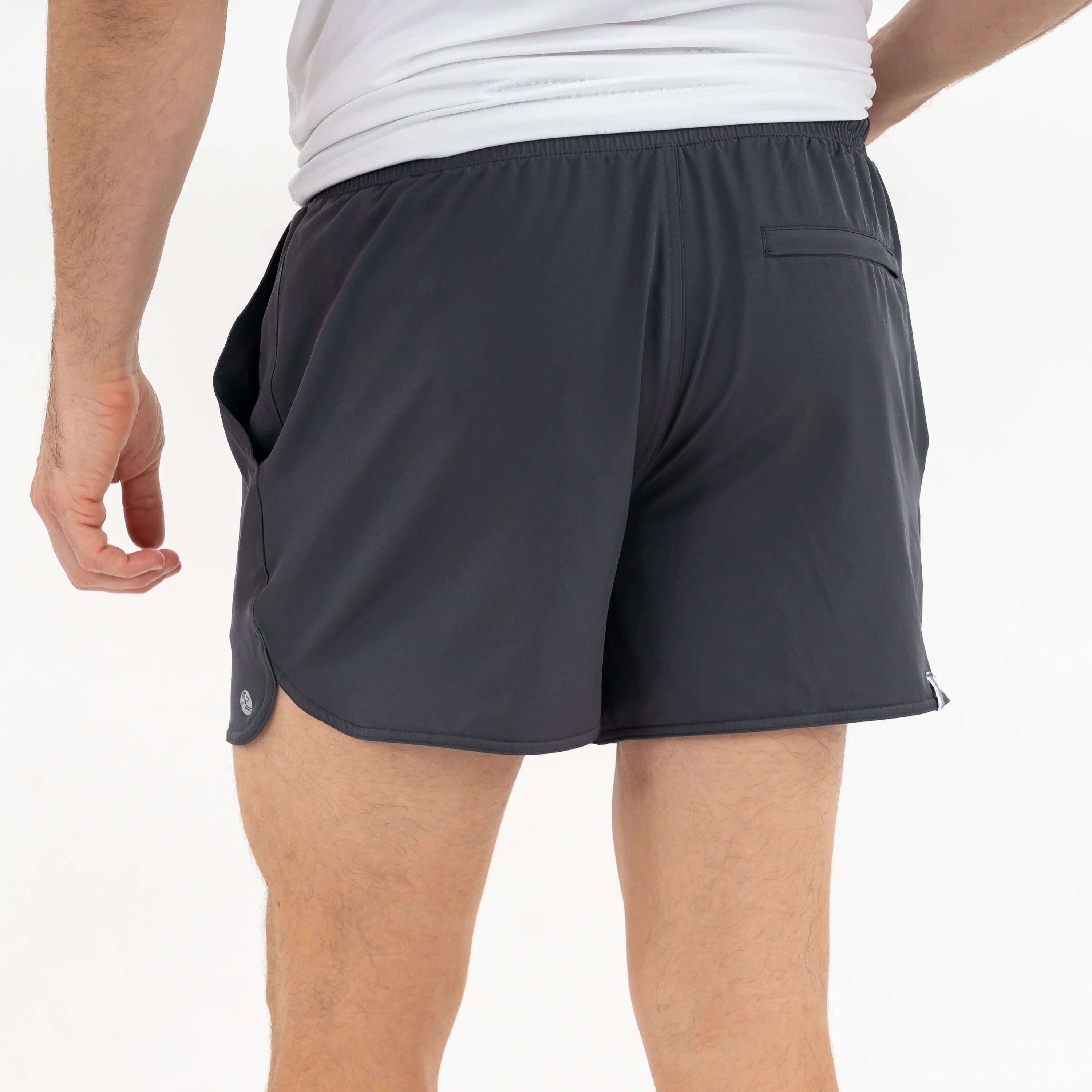 Grit Gym Short - 5" | Solid - Graphite Grey - Image 10