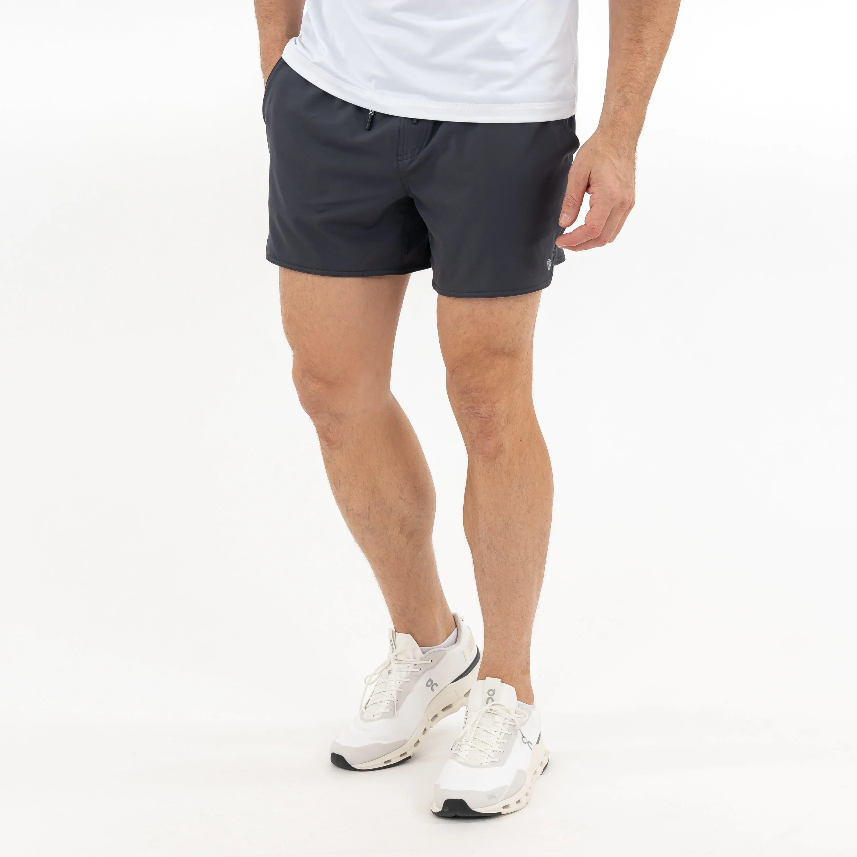Grit Gym Short - 5" | Solid - Graphite Grey - Image 11