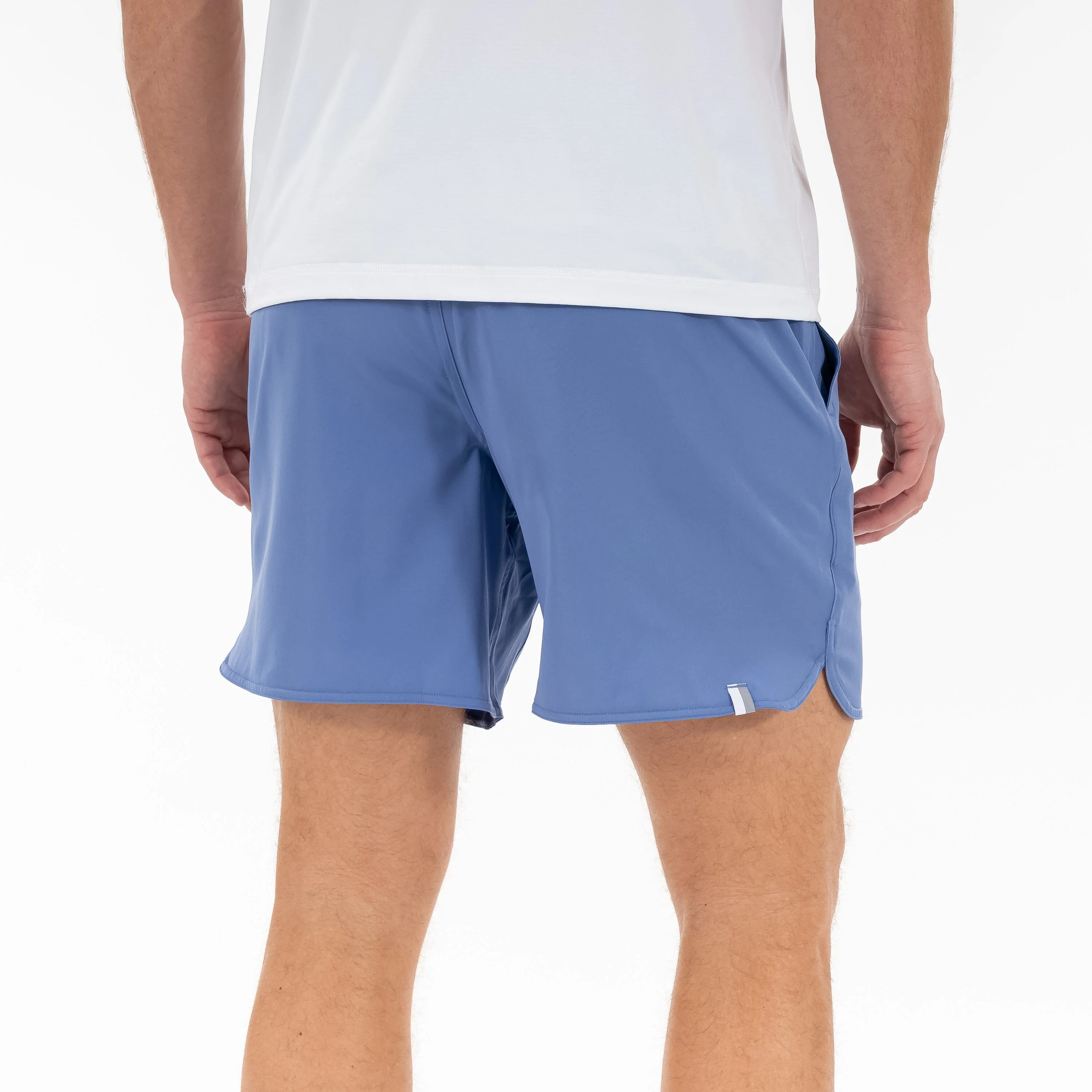 Grit Gym Short - 7" | Solid - Dusk Blue - Image 2