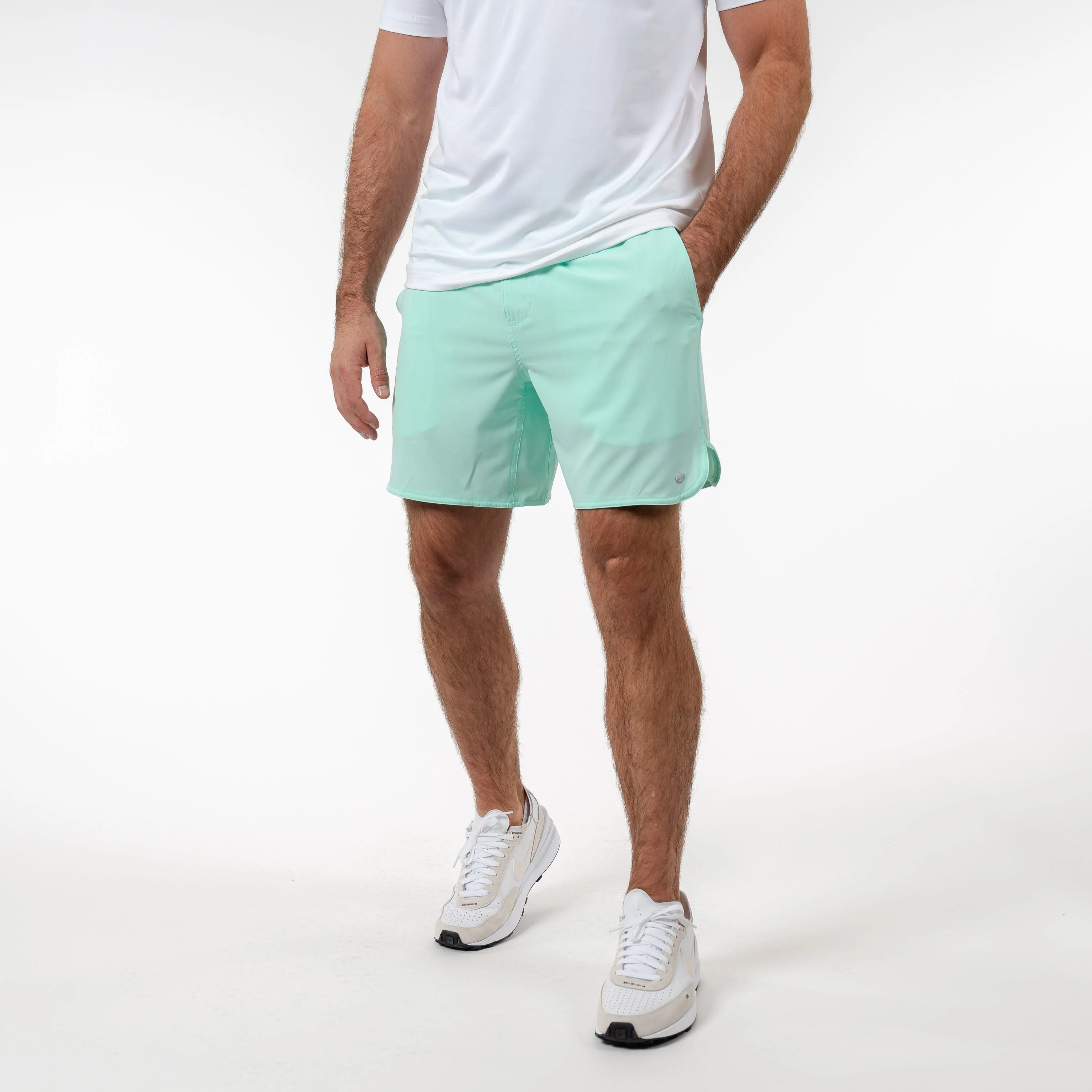 Grit Gym Short - 7" | Solid - Mint Green
