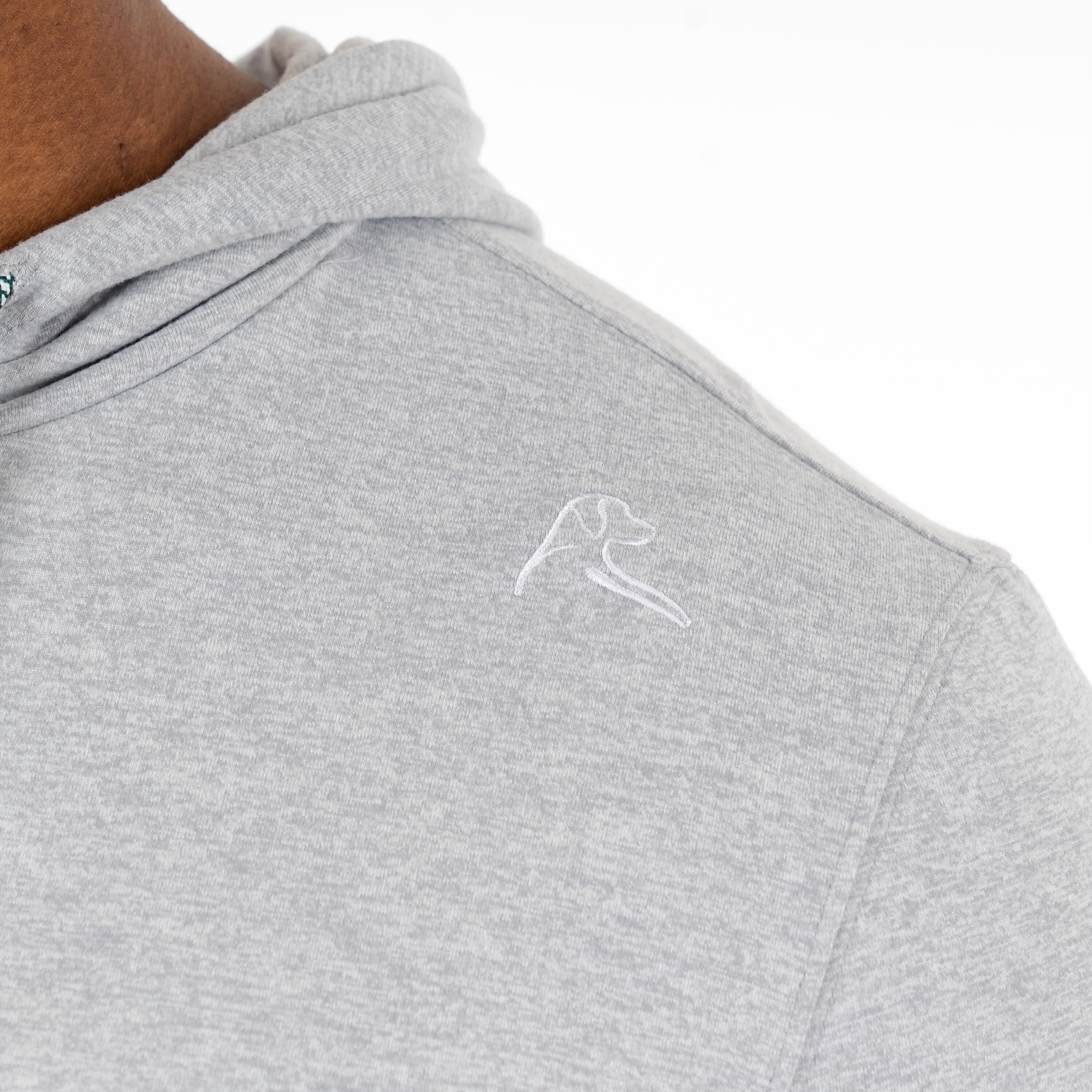 Hesi Collegiate Hoodie - Baylor | Heather - Stainless Steel/White - Baylor - 1 - Image 4