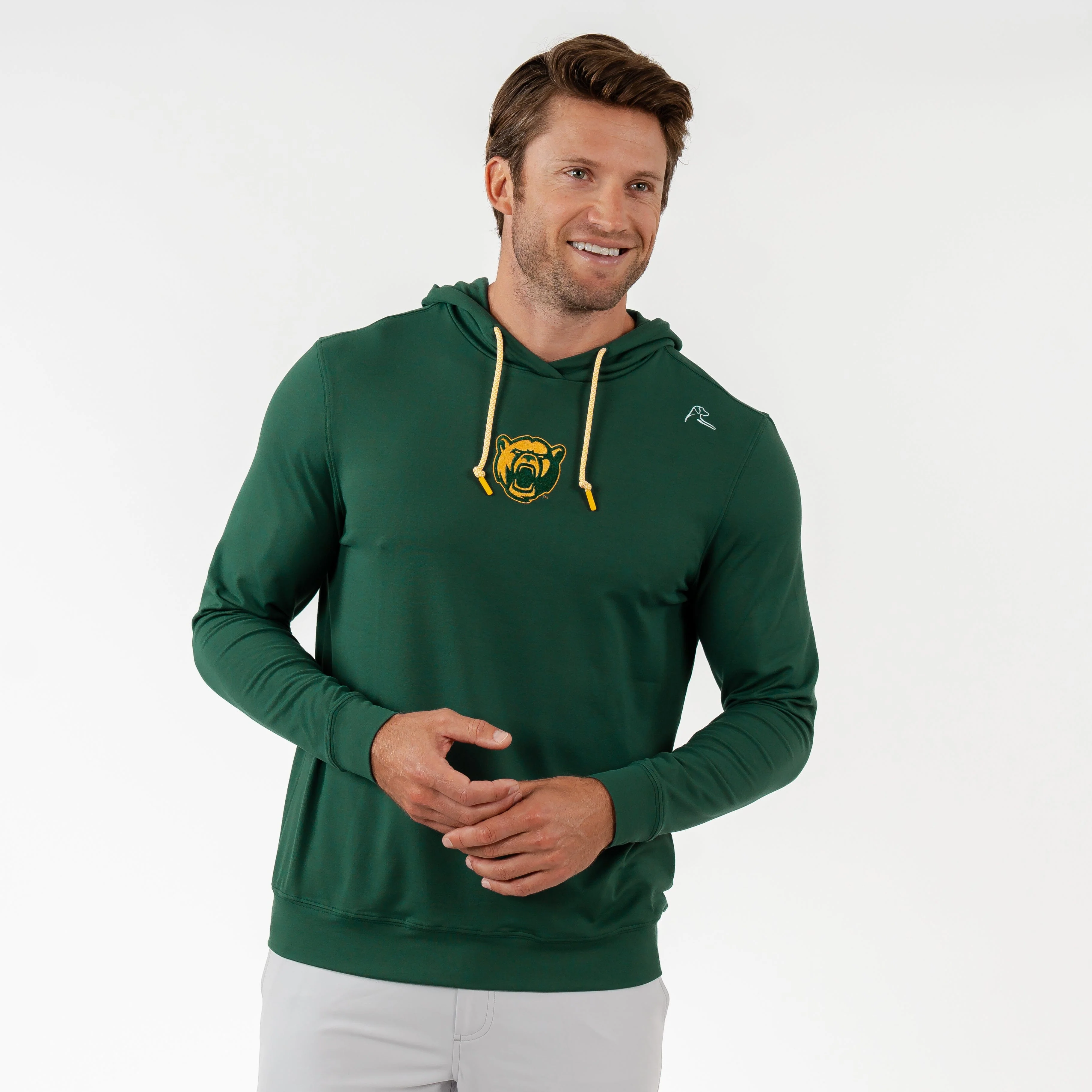 Hesi Collegiate Hoodie - Baylor | Solid - Evergreen - Baylor - 1 - Image 7