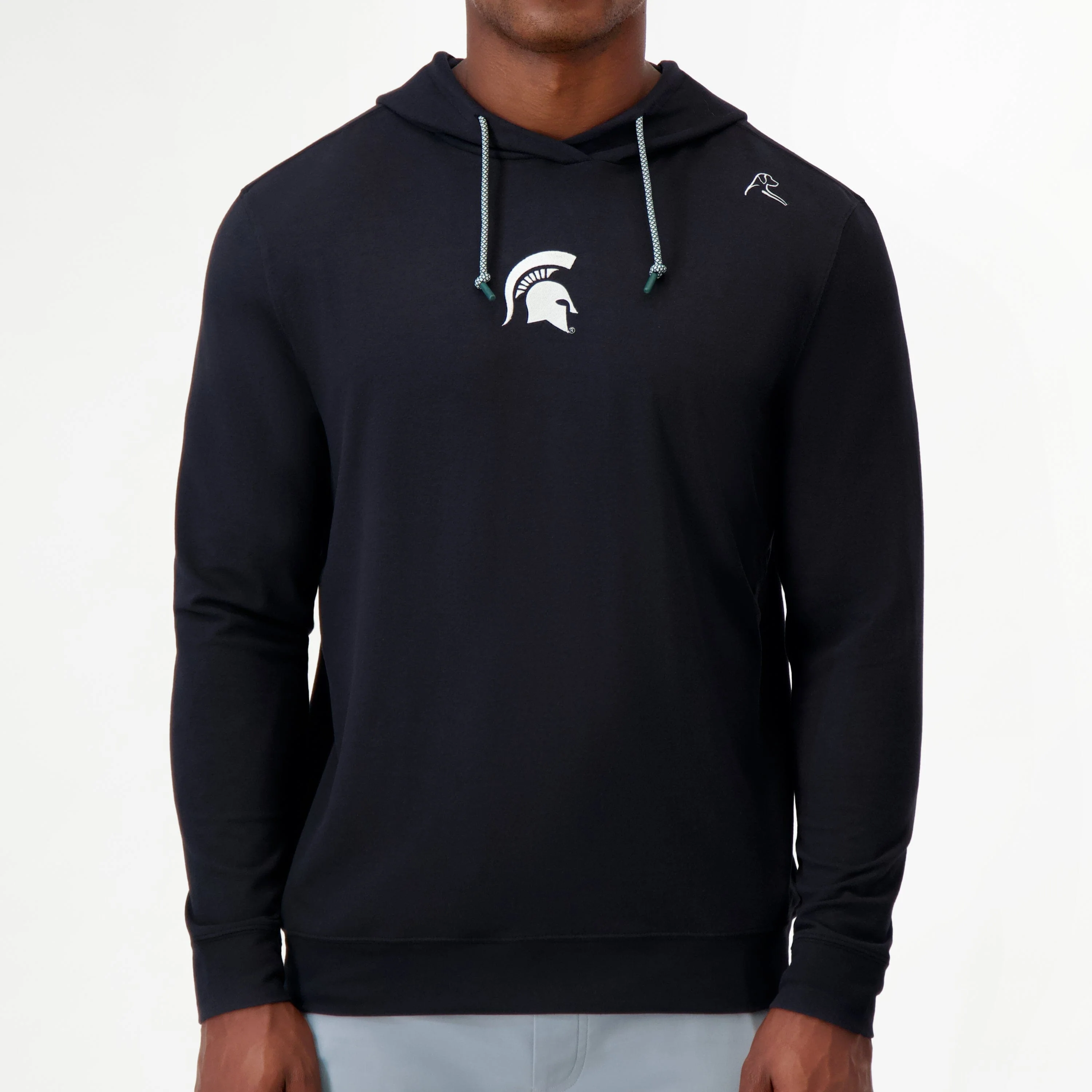 Hesi Collegiate Hoodie - Michigan State | Solid - Black - Michigan State - 1