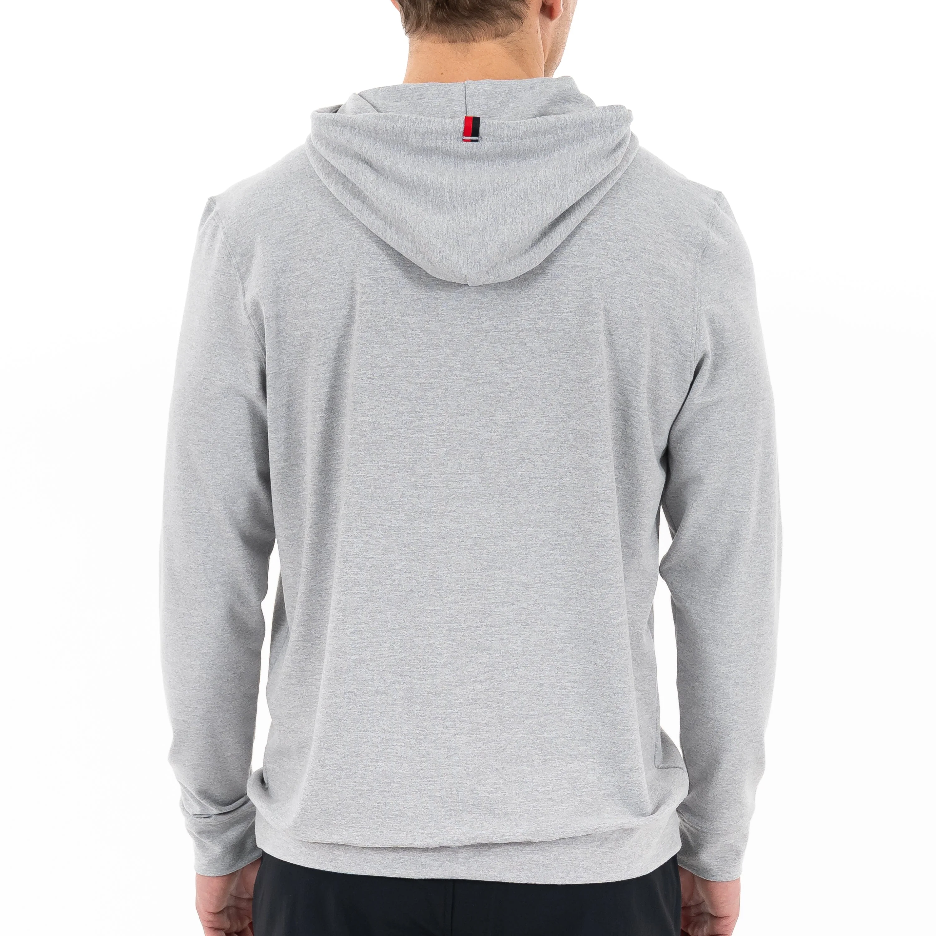 Hesi Collegiate Hoodie - NC State | Heather - Stainless Steel/White - NC State - 1 - Image 4