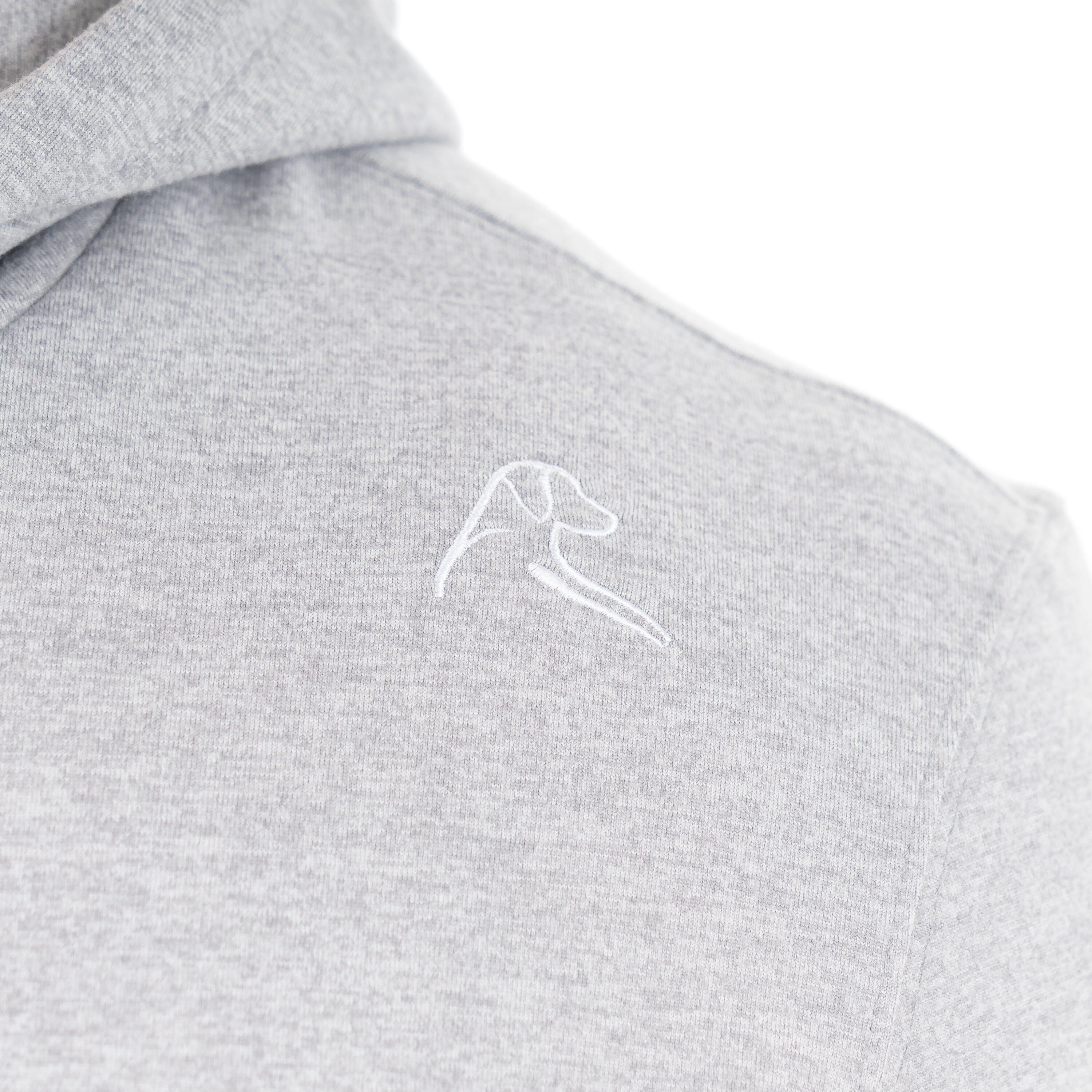 Hesi Collegiate Hoodie - NC State | Heather - Stainless Steel/White - NC State - 1 - Image 5