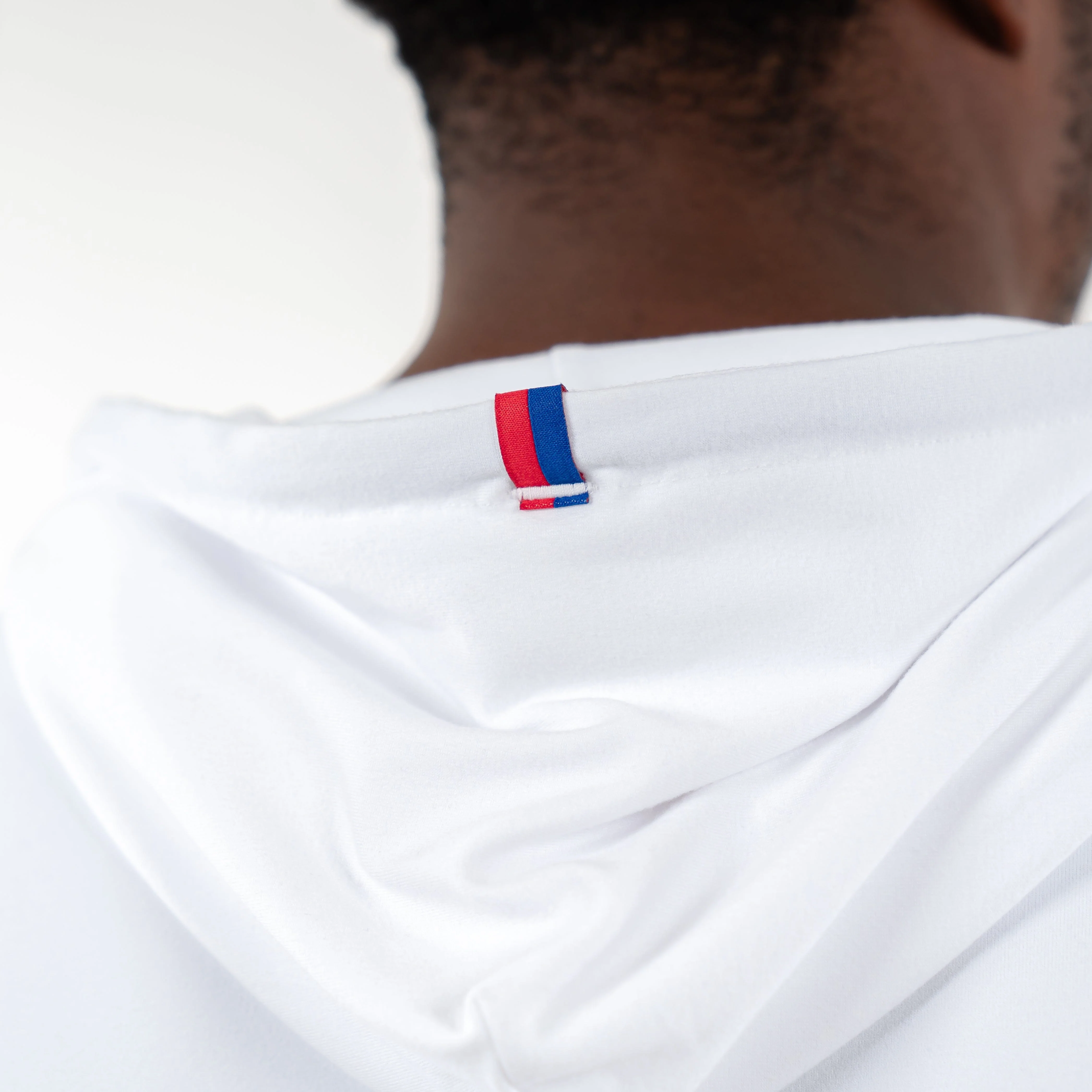 Hesi Collegiate Hoodie - SMU | Solid - White - SMU - 1 - Image 6