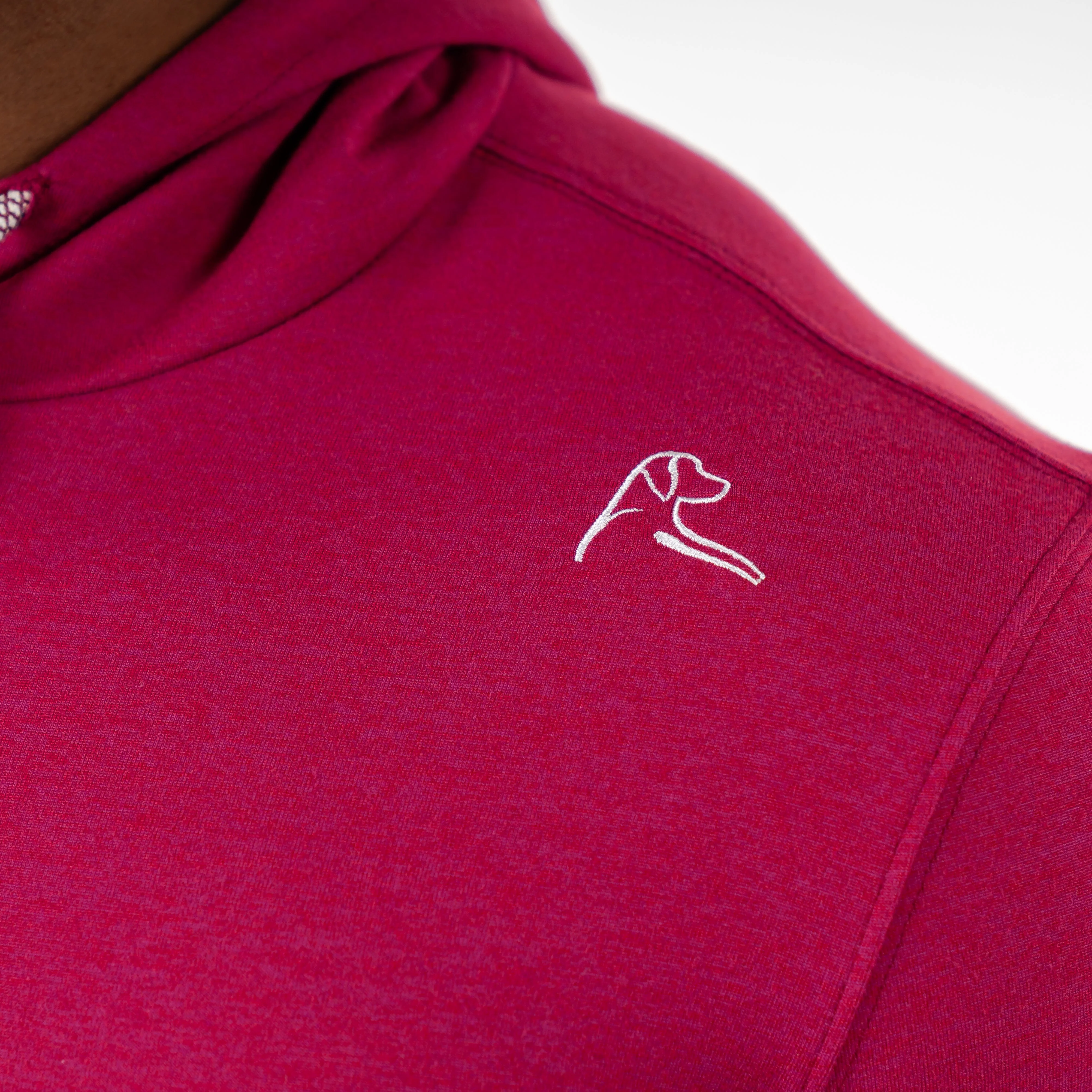 Hesi Collegiate Hoodie - Virginia Tech | Solid - Dark Maroon - Virginia Tech - 1 - Image 4