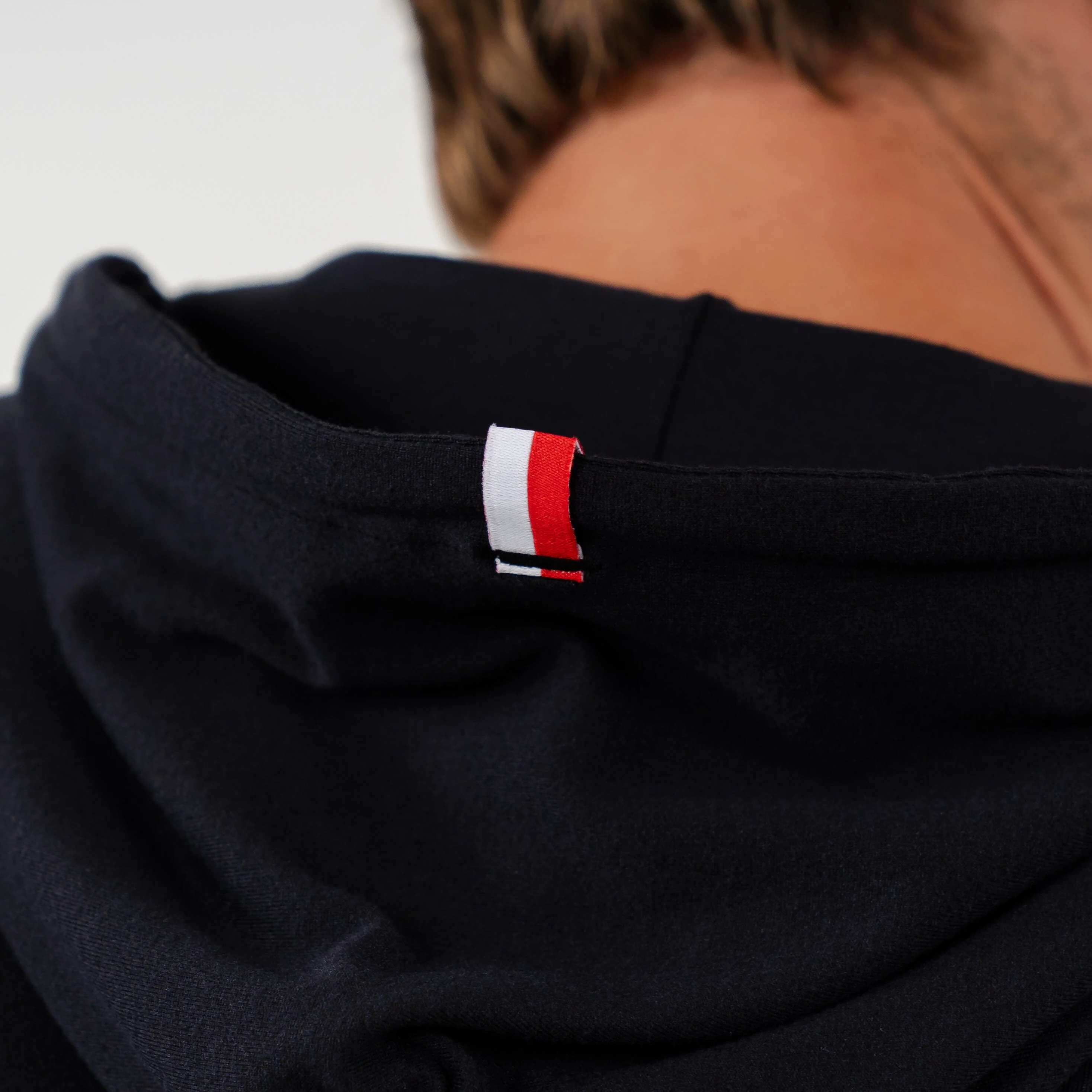 Hesi Collegiate Hoodie - Nebraska | Solid - Black - Nebraska - 1 - Image 7