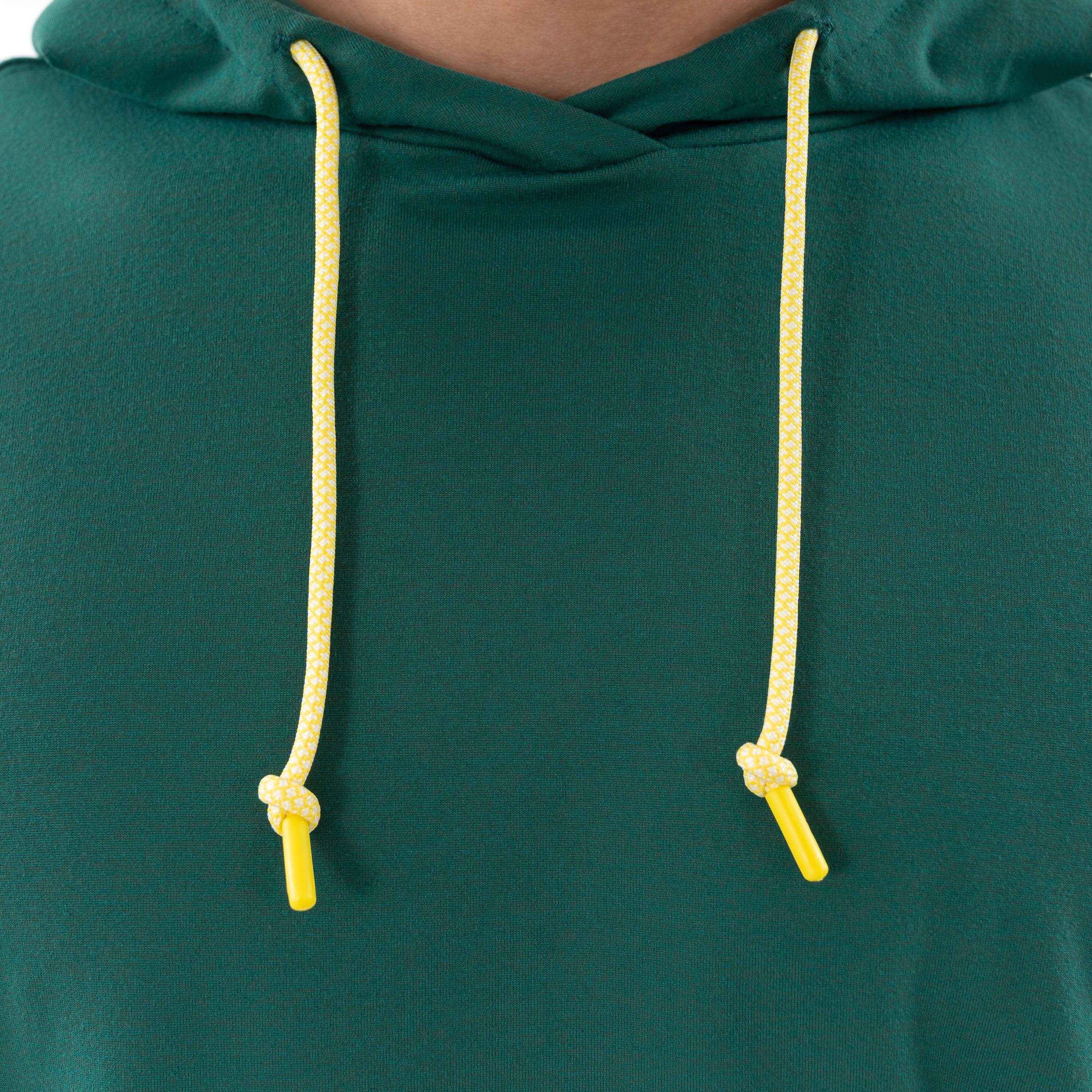 Hesi Performance Hoodie | Solid - Fairway Green - Sun Yellow - Image 6