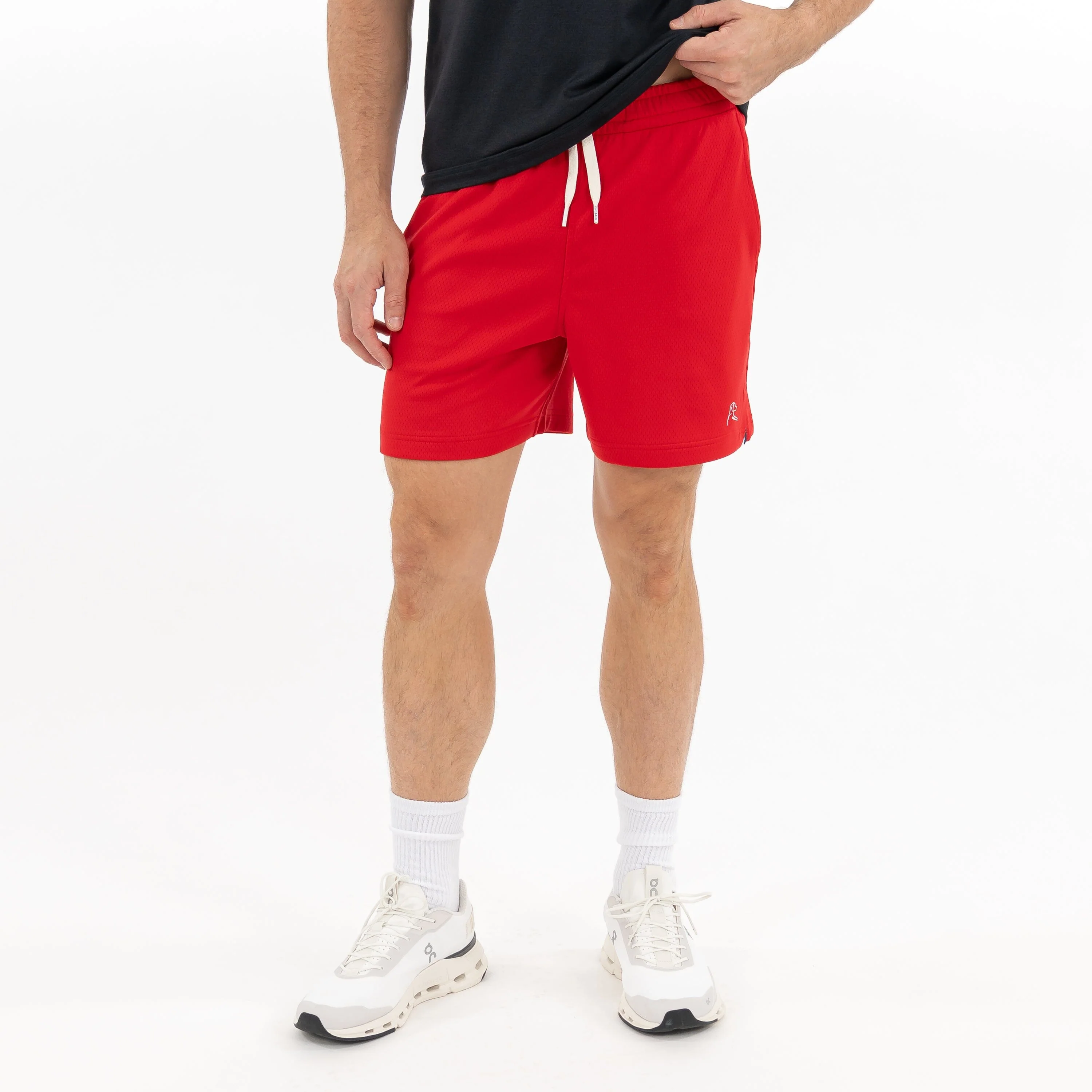 Jam Mesh Short | Solid - Classic Red - Image 5