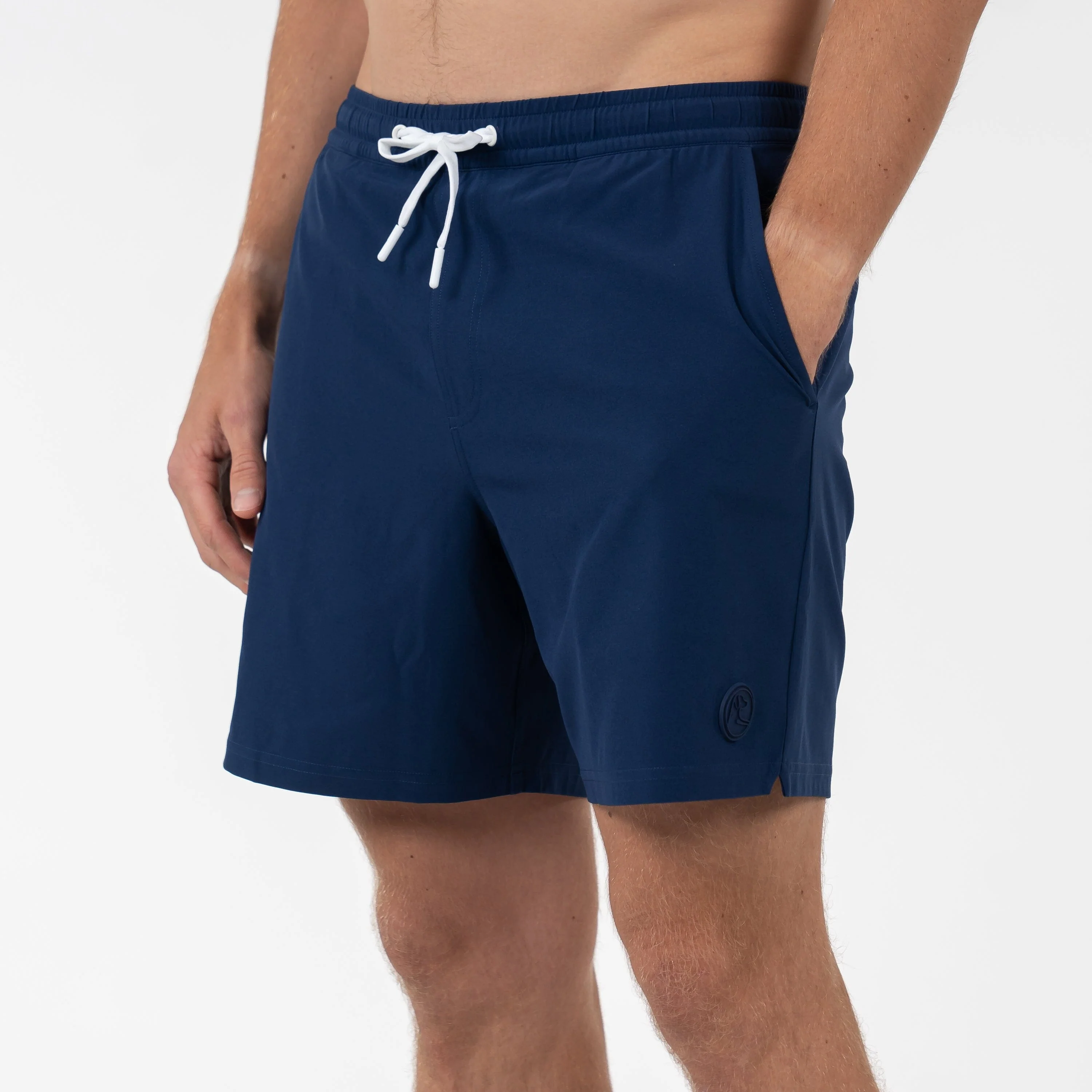 Medley Swim Trunk | Solid - Admiral Navy - Image 9