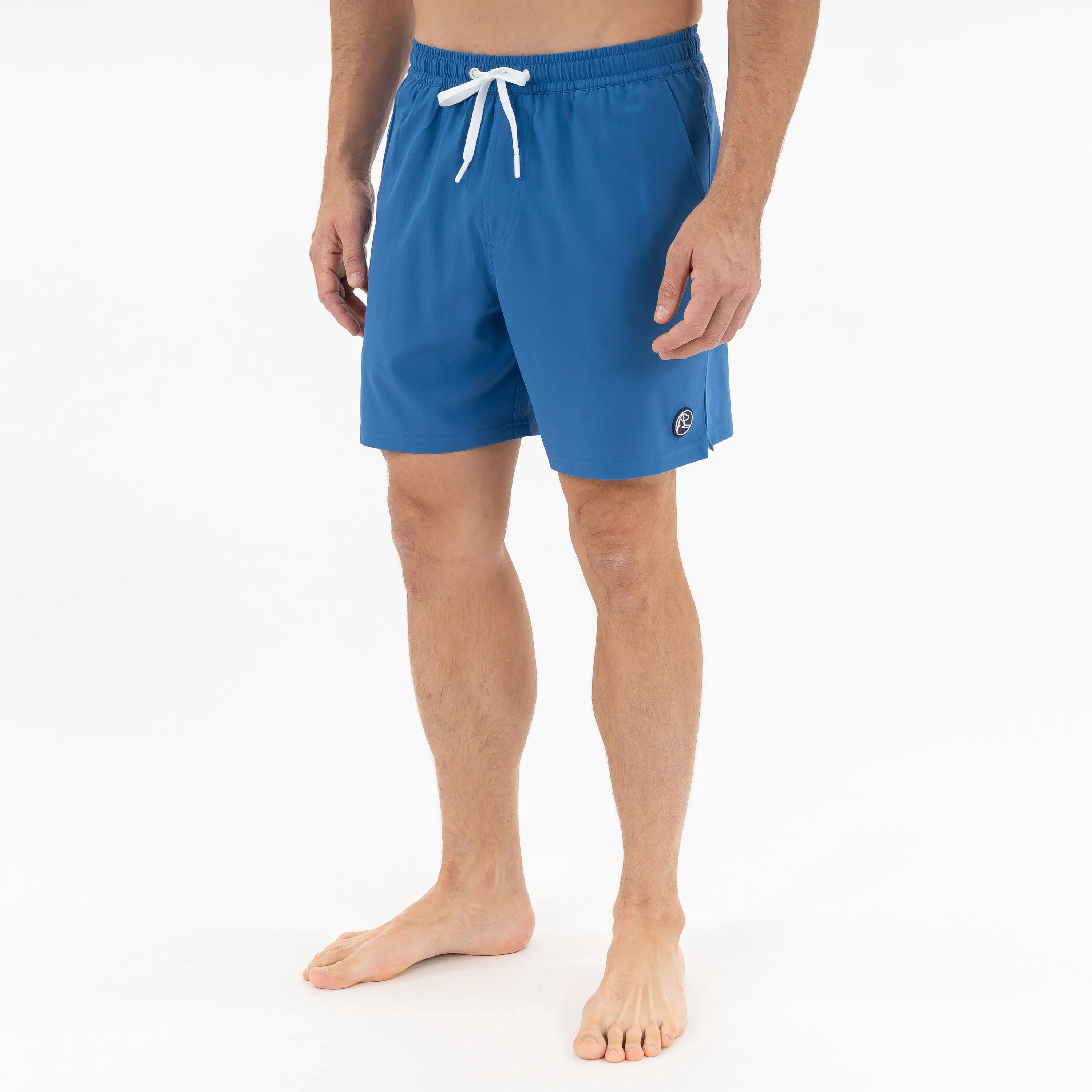 Medley Swim Trunk | Solid - Short Stop Blue - Image 11