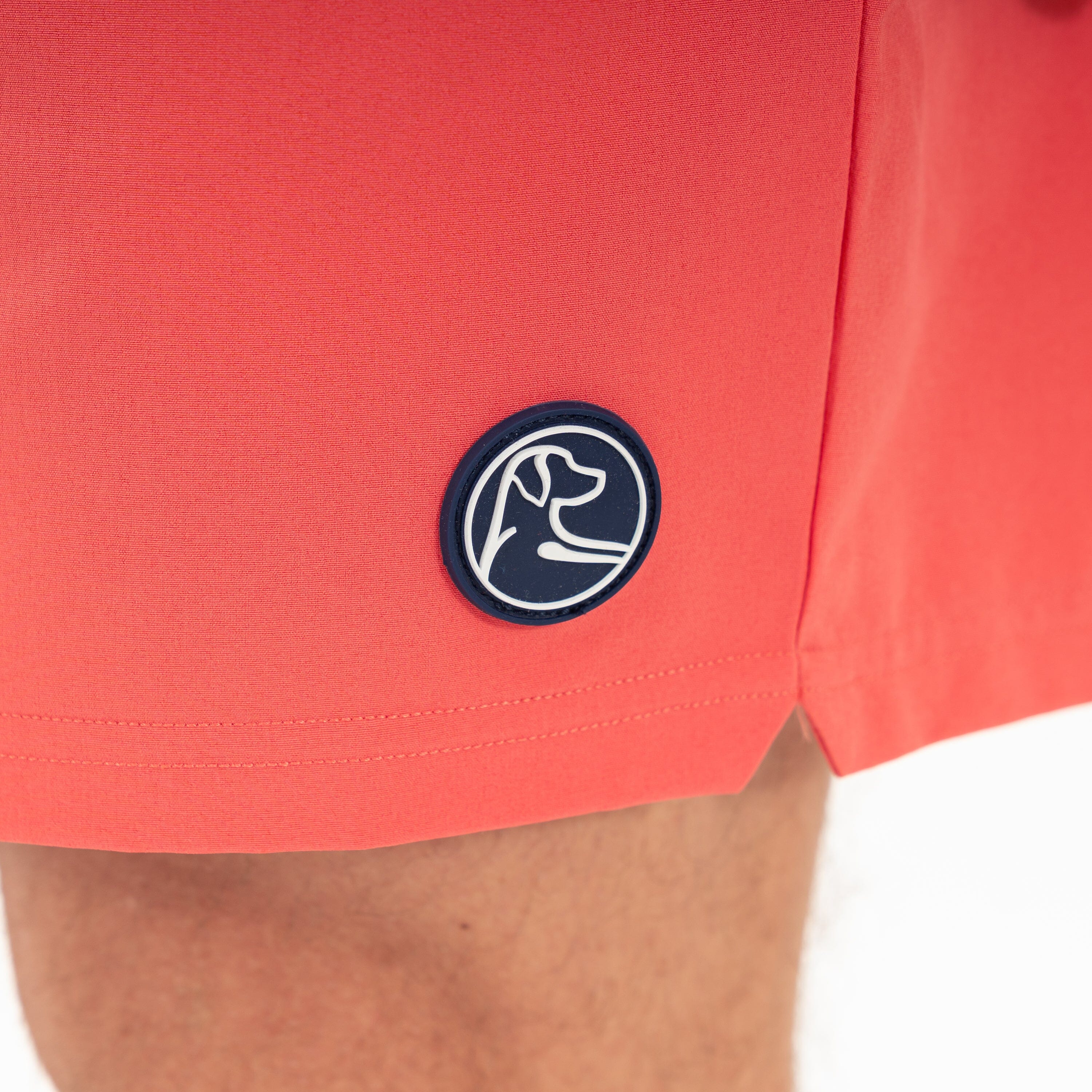 Medley Swim Trunk | Solid - Sorbet Red - Image 7