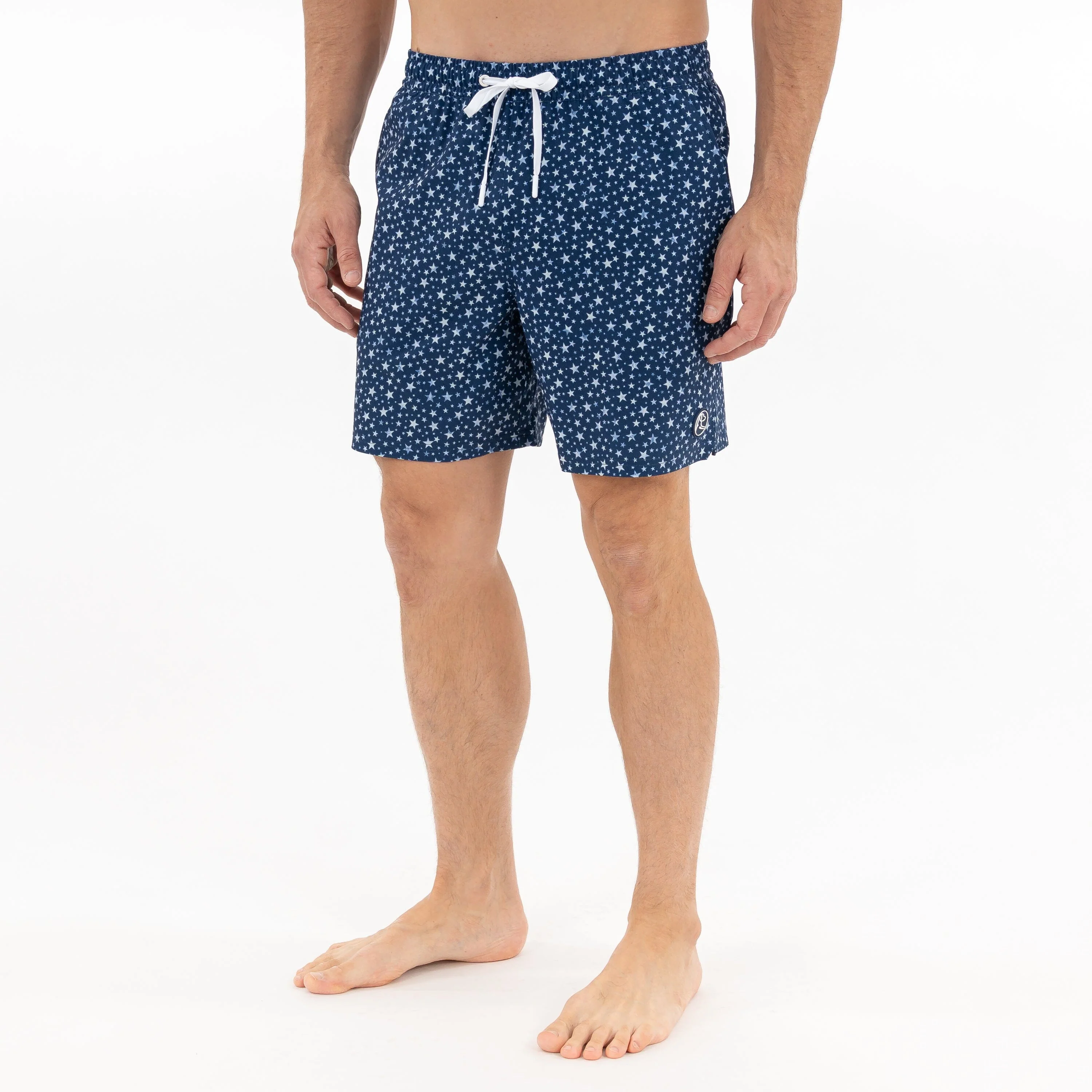 Medley Swim Trunk | The Starlight - Admiral Navy/Mist Blue - Image 10