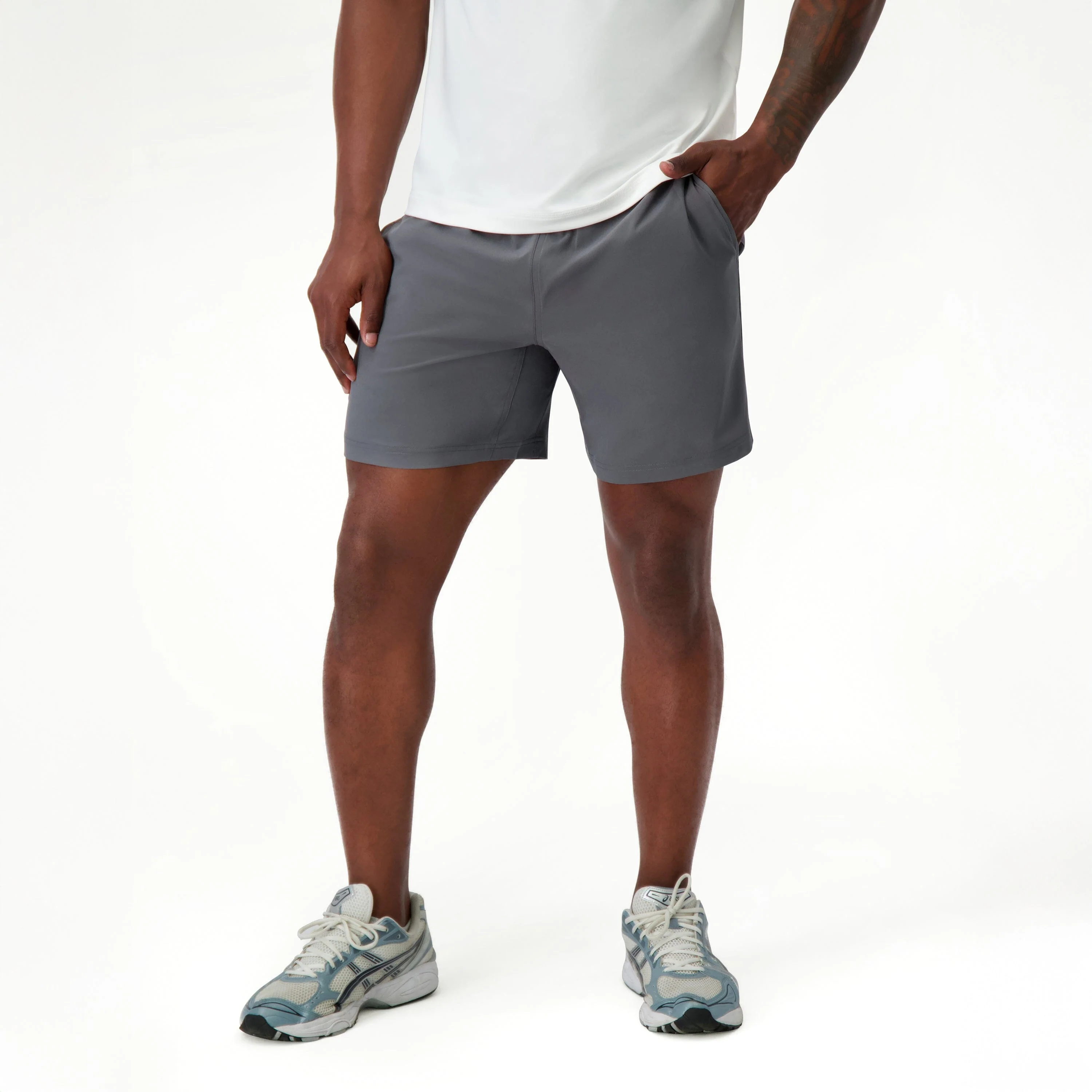 All-Active Short | Solid - Charcoal Grey - Image 6