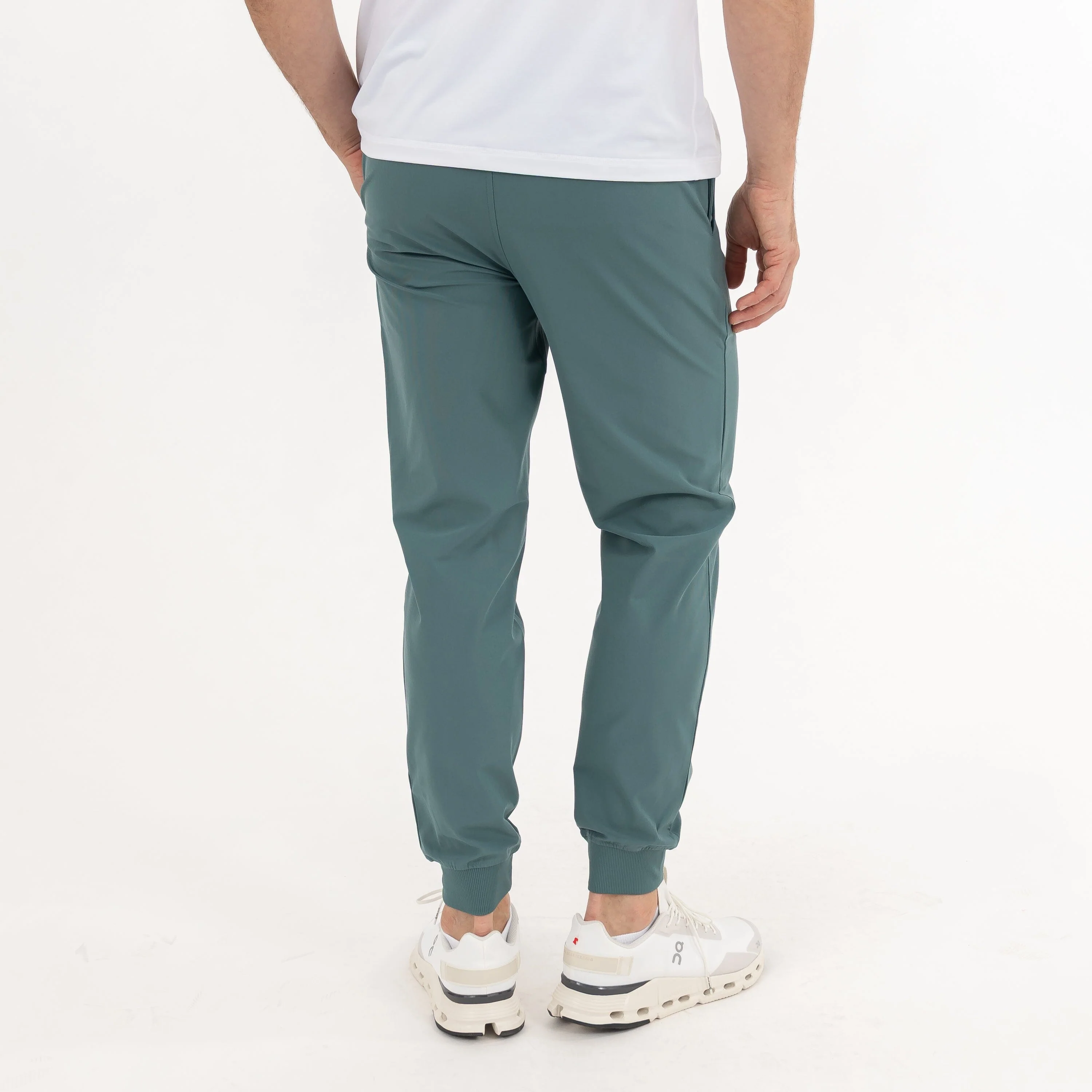 Delta Performance Jogger | Solid - Jungle Green - Image 2