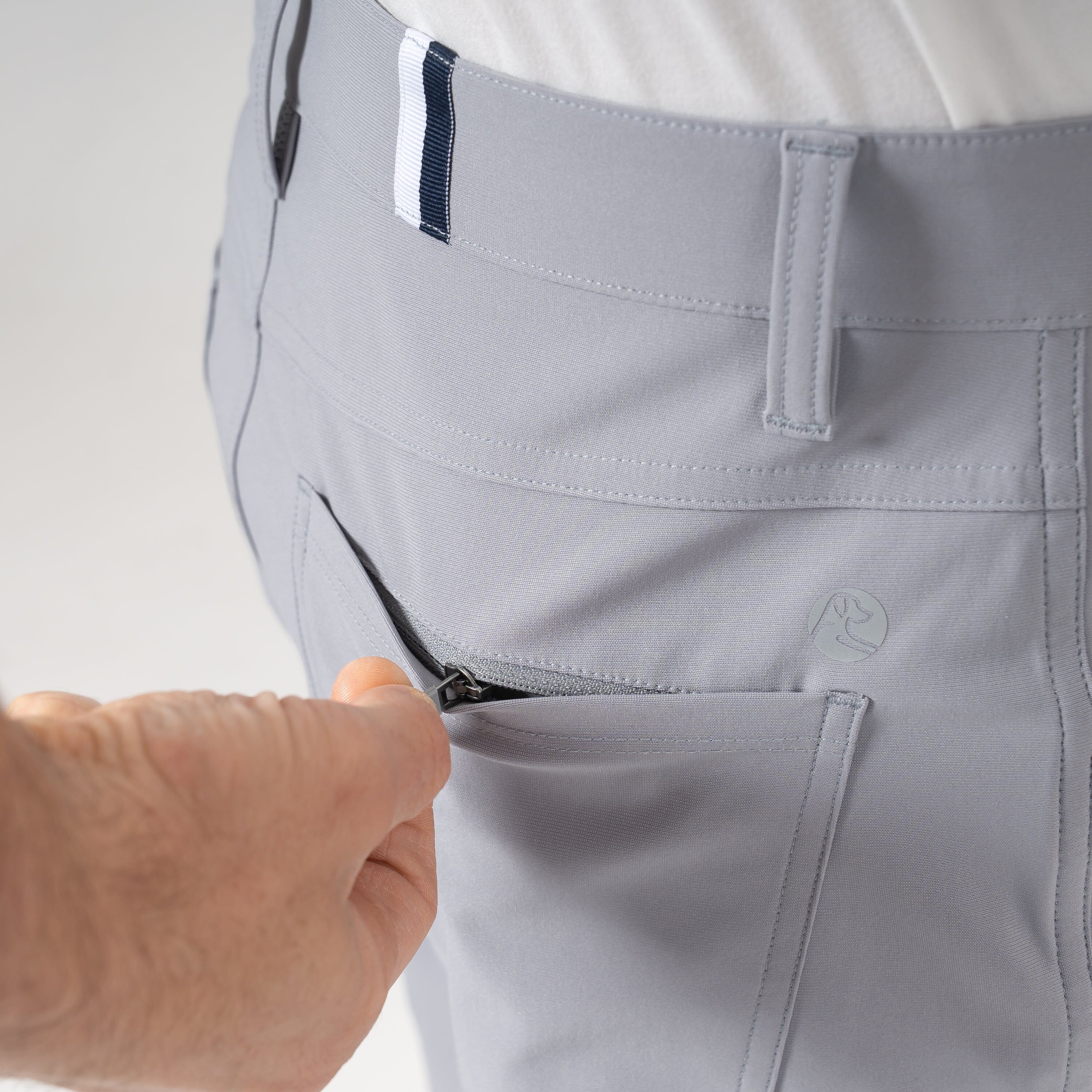 Delta Performance Pant | Solid - Stainless Steel - Image 3