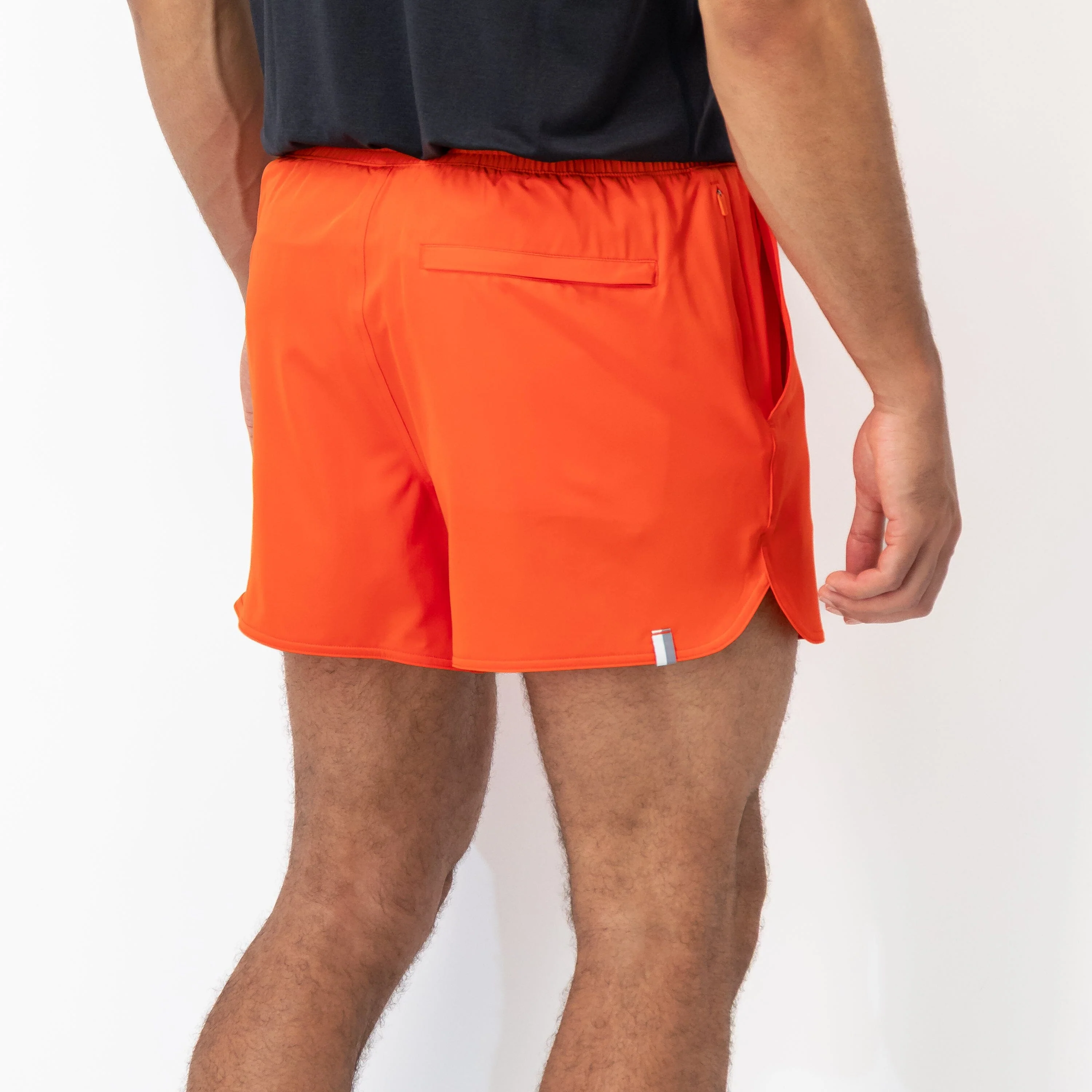 Grit Gym Short - 5" | Solid - Fire Orange - Image 2