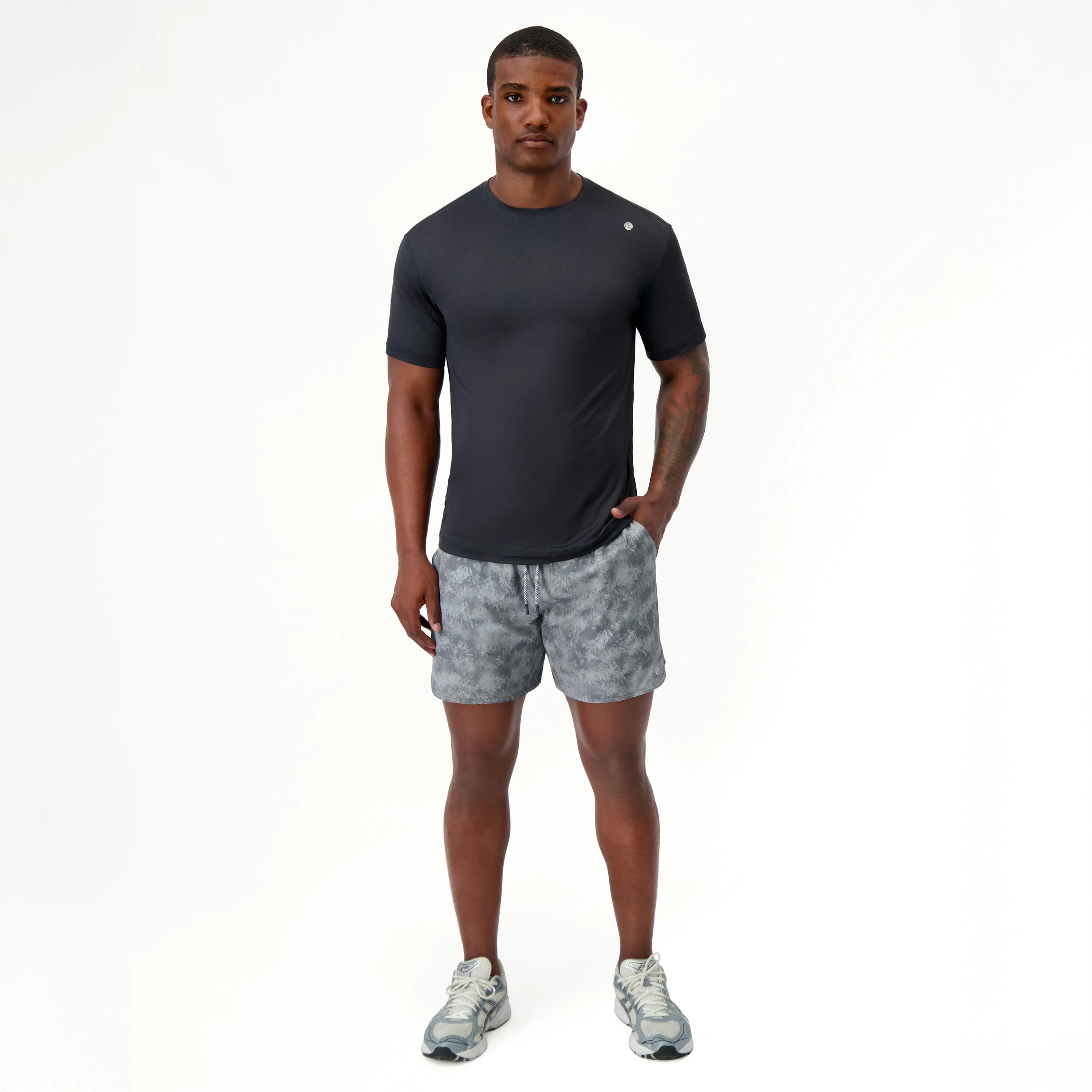Grit Gym Short - 5" | The Phantom - Thunder Grey/Charcoal Grey - Image 6