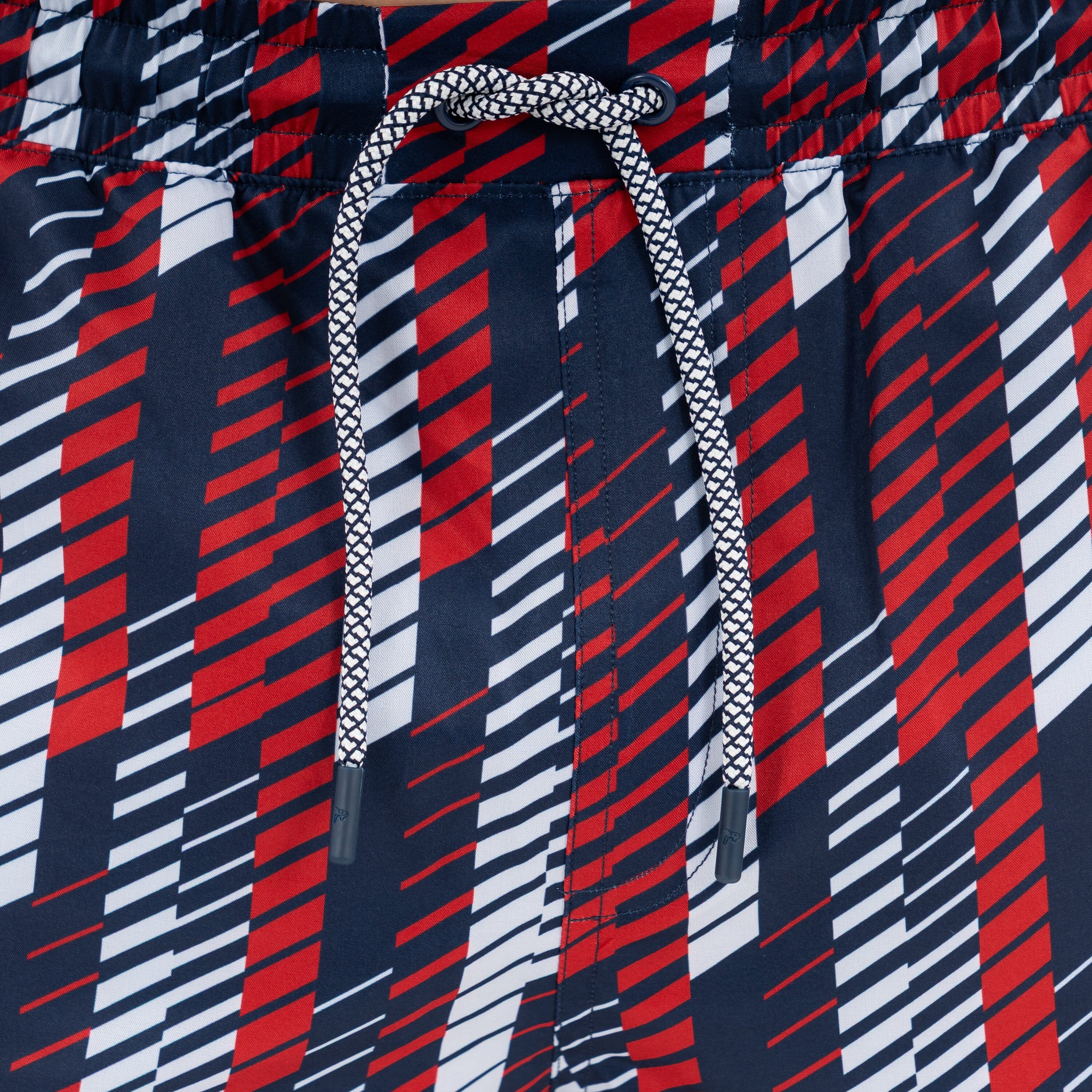 Grit Gym Short - 5" | The Strike - Fleet Navy/Cardinal Red - Image 10