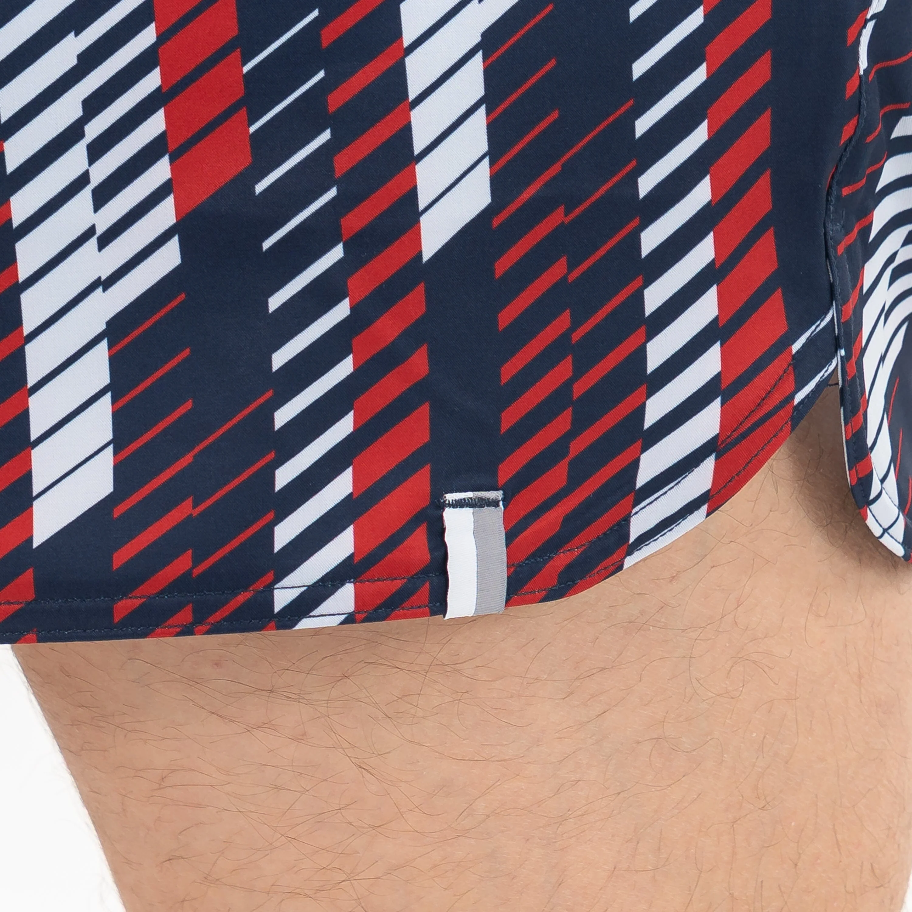 Grit Gym Short - 5" | The Strike - Fleet Navy/Cardinal Red - Image 9